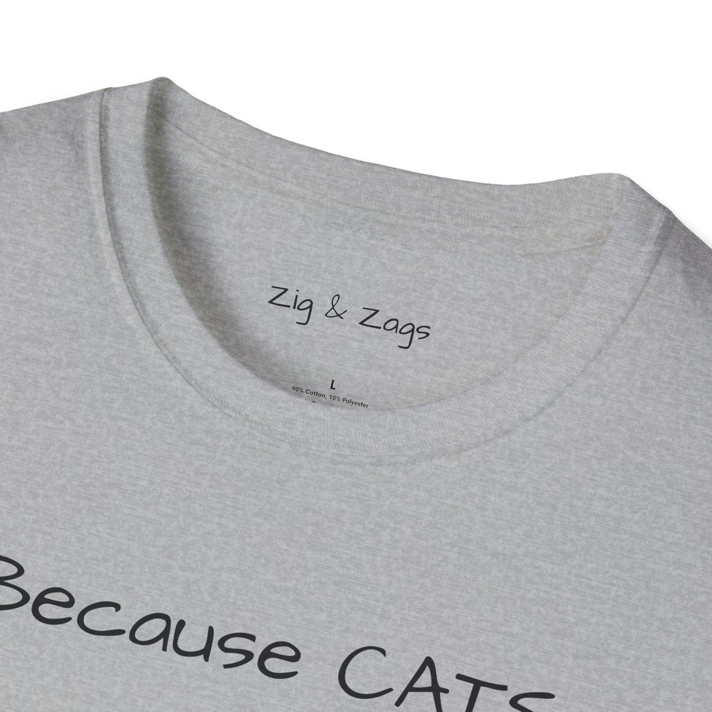 Cat Lover Cotton Unisex T-Shirt