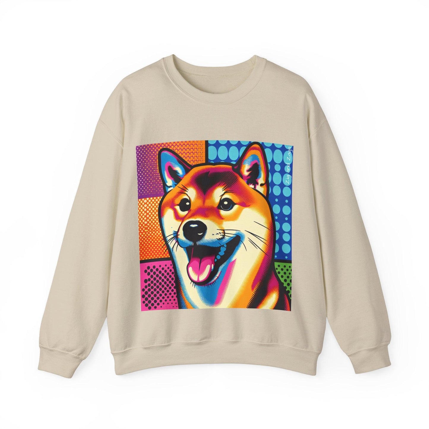 Shiba Dog Pop Art Unisex Sweatshirt