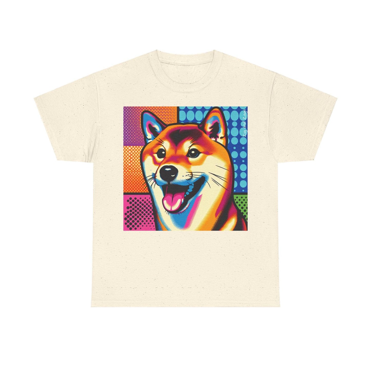 Shiba Dog Pop Art TShirt