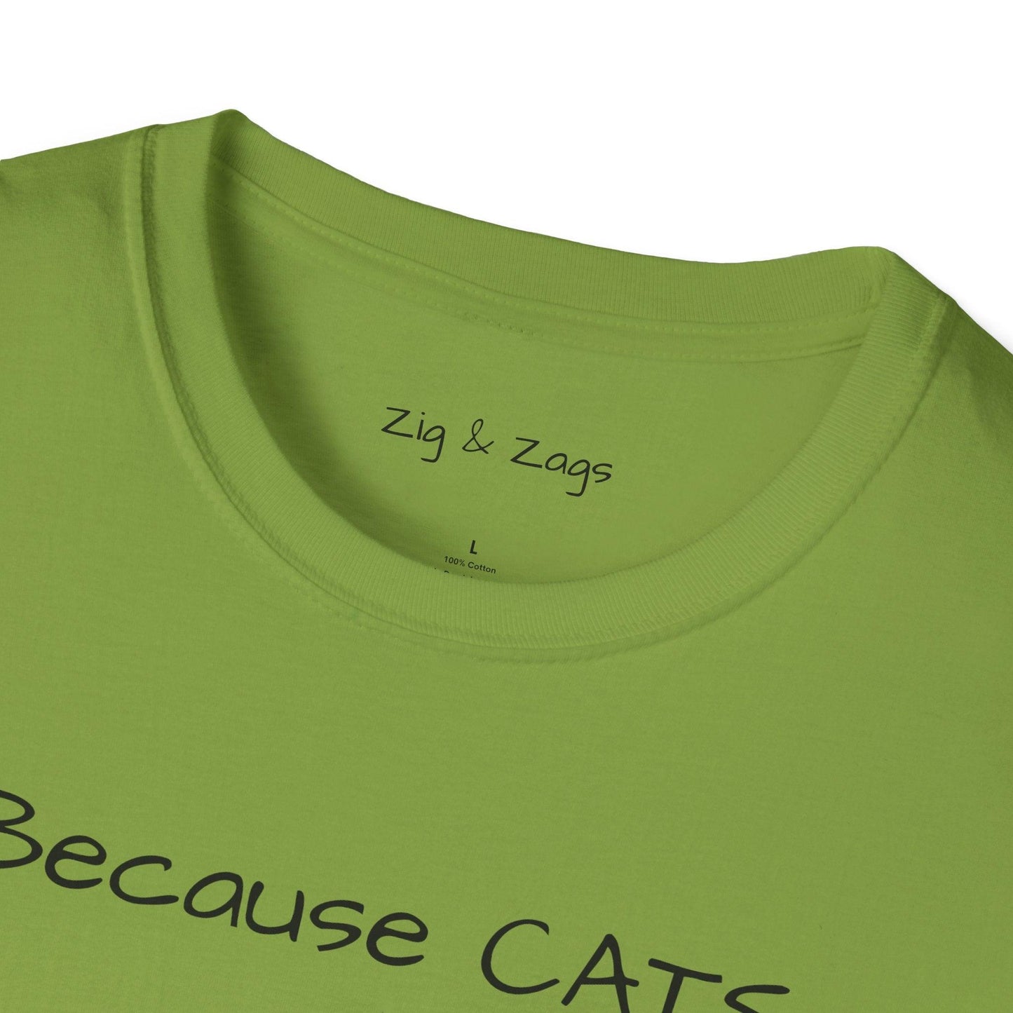 Cat Lover Cotton Unisex T-Shirt