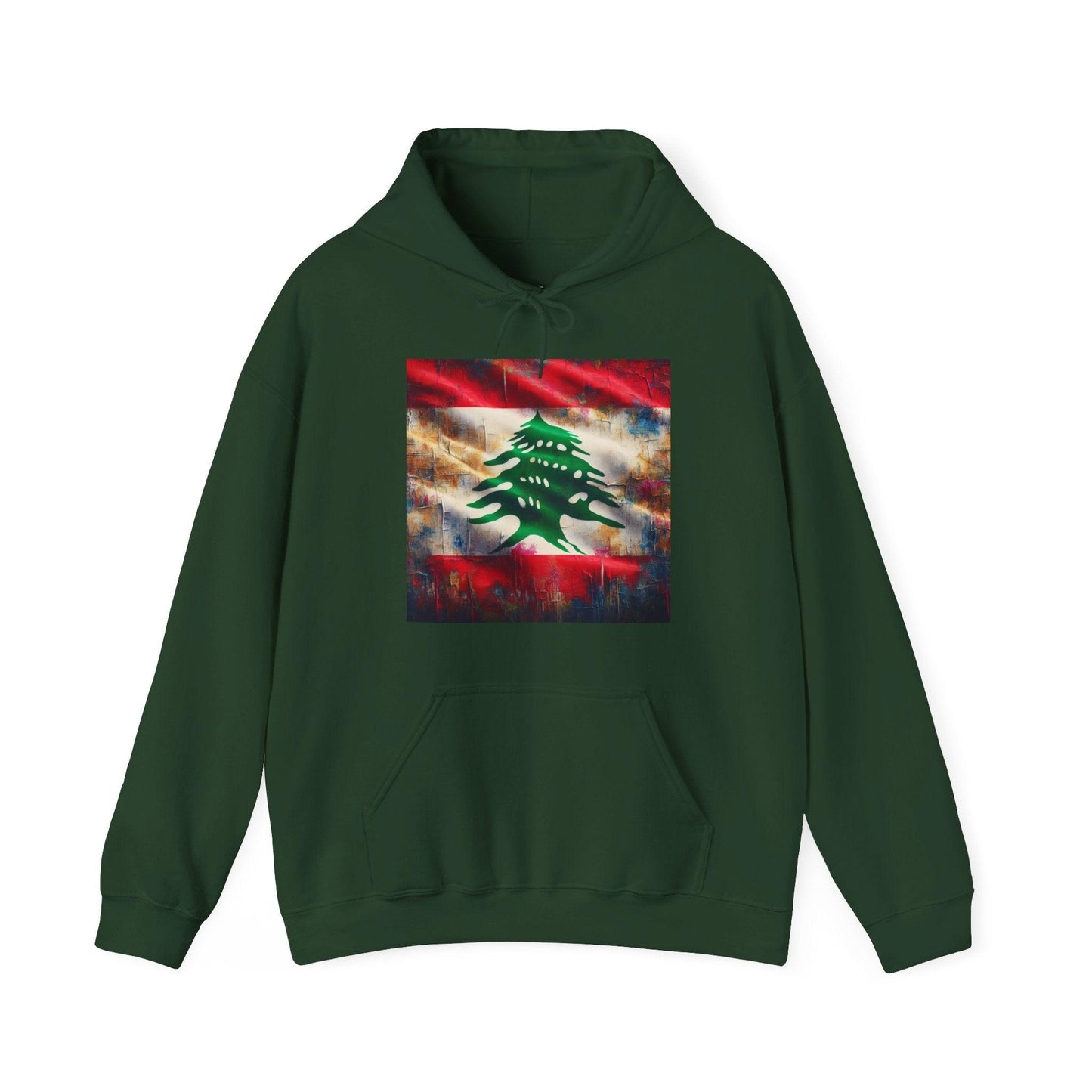 Lebanon Flag Hoodie - Lebanon Charity Donation