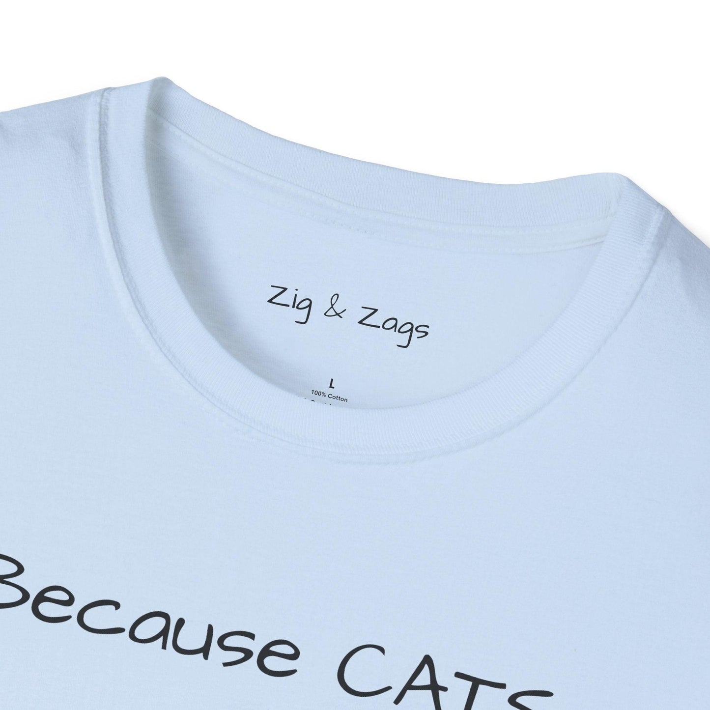 Cat Lover Cotton Unisex T-Shirt