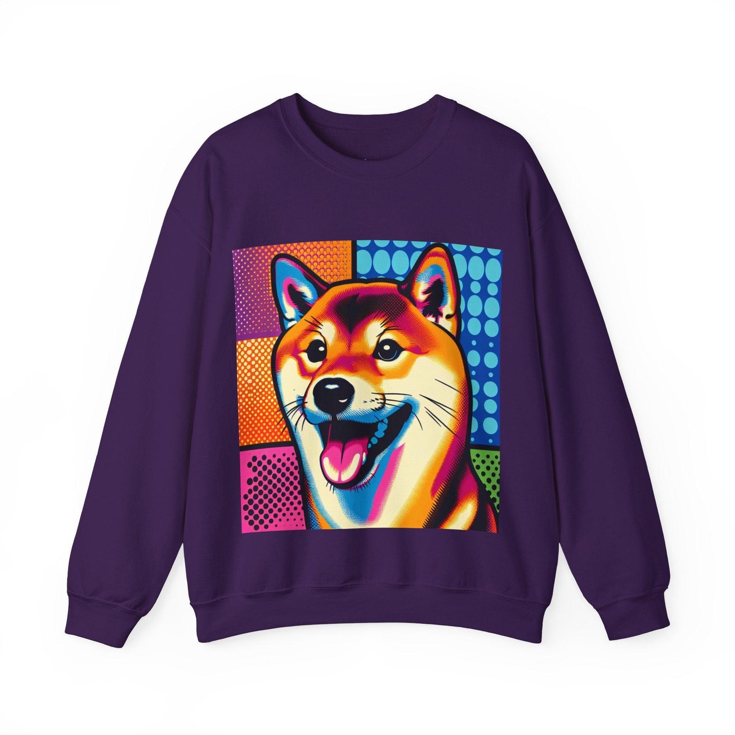 Shiba Dog Pop Art Unisex Sweatshirt