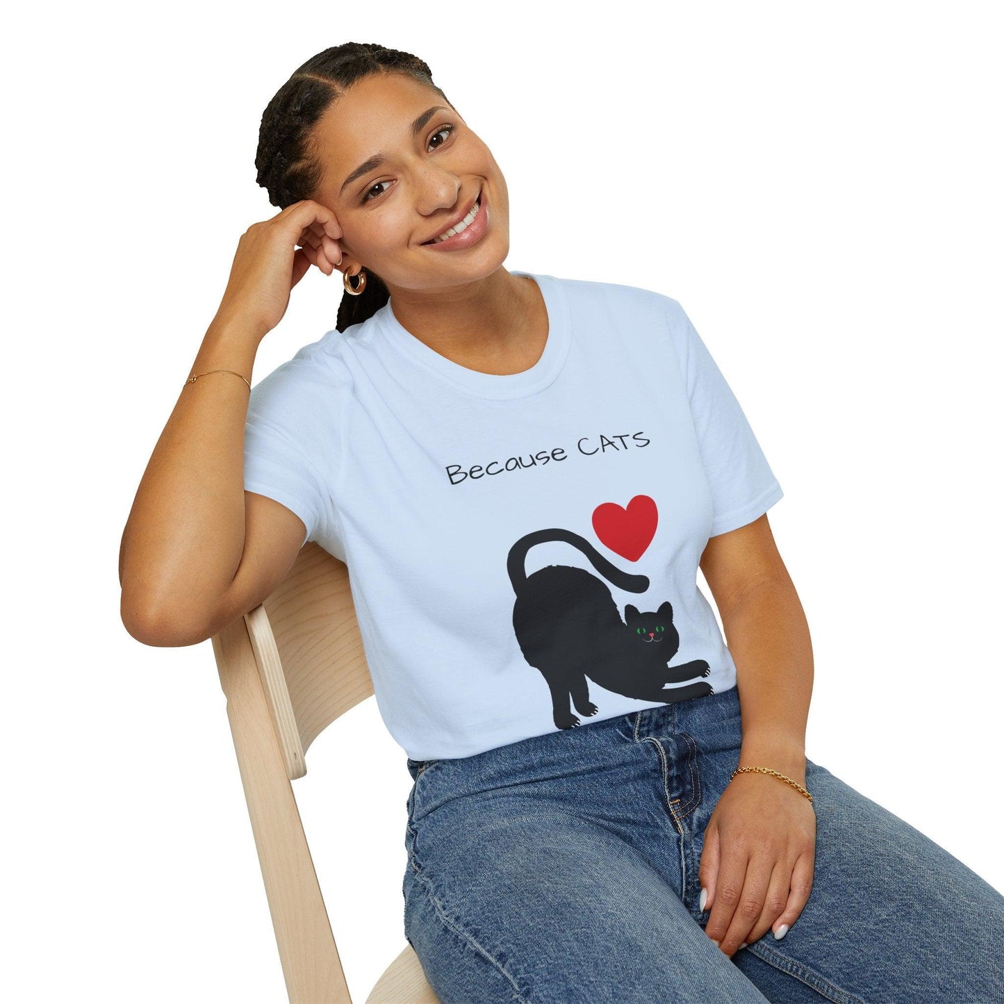 Cat Lover Cotton Unisex T-Shirt