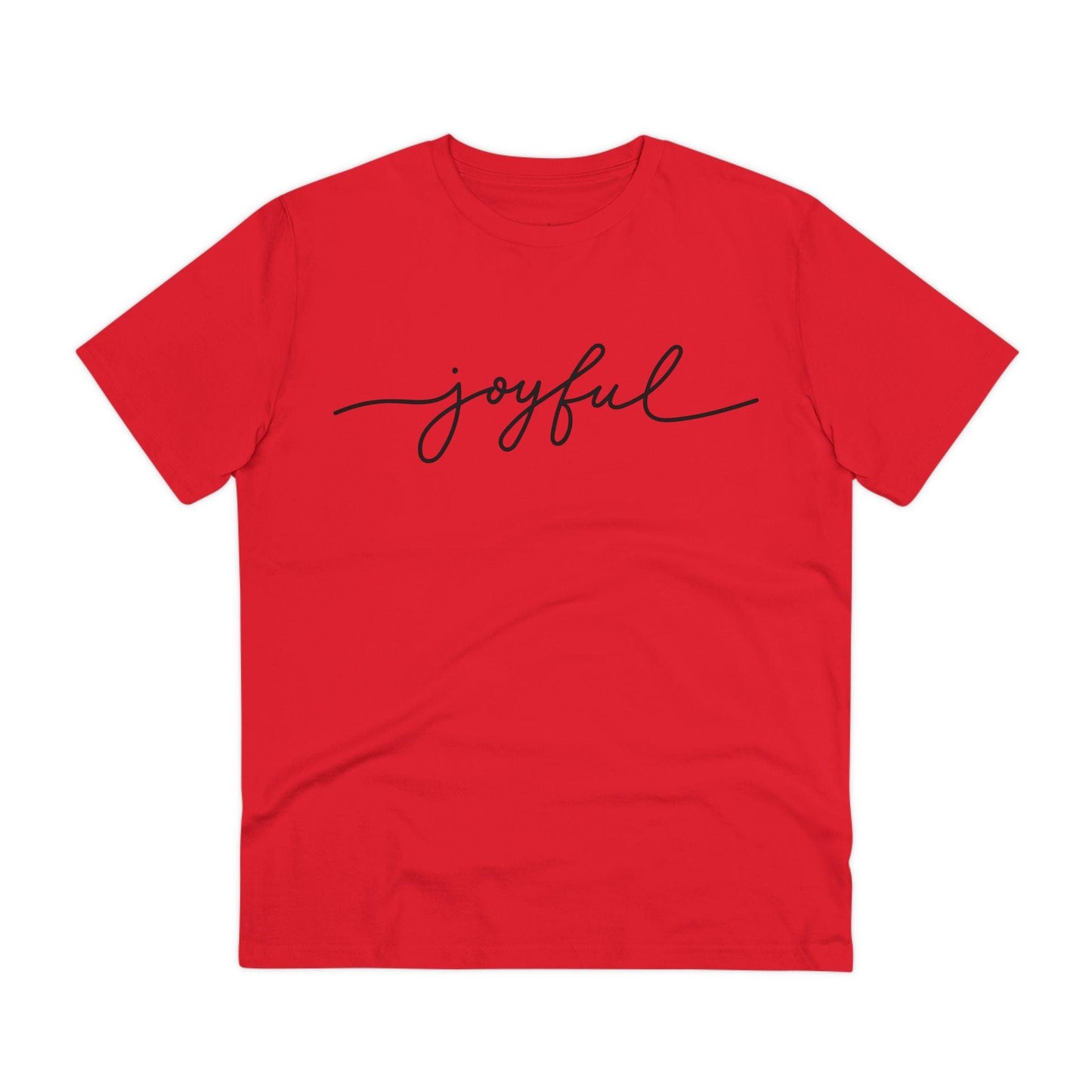 Joyful Unisex Organic Cotton T-shirt