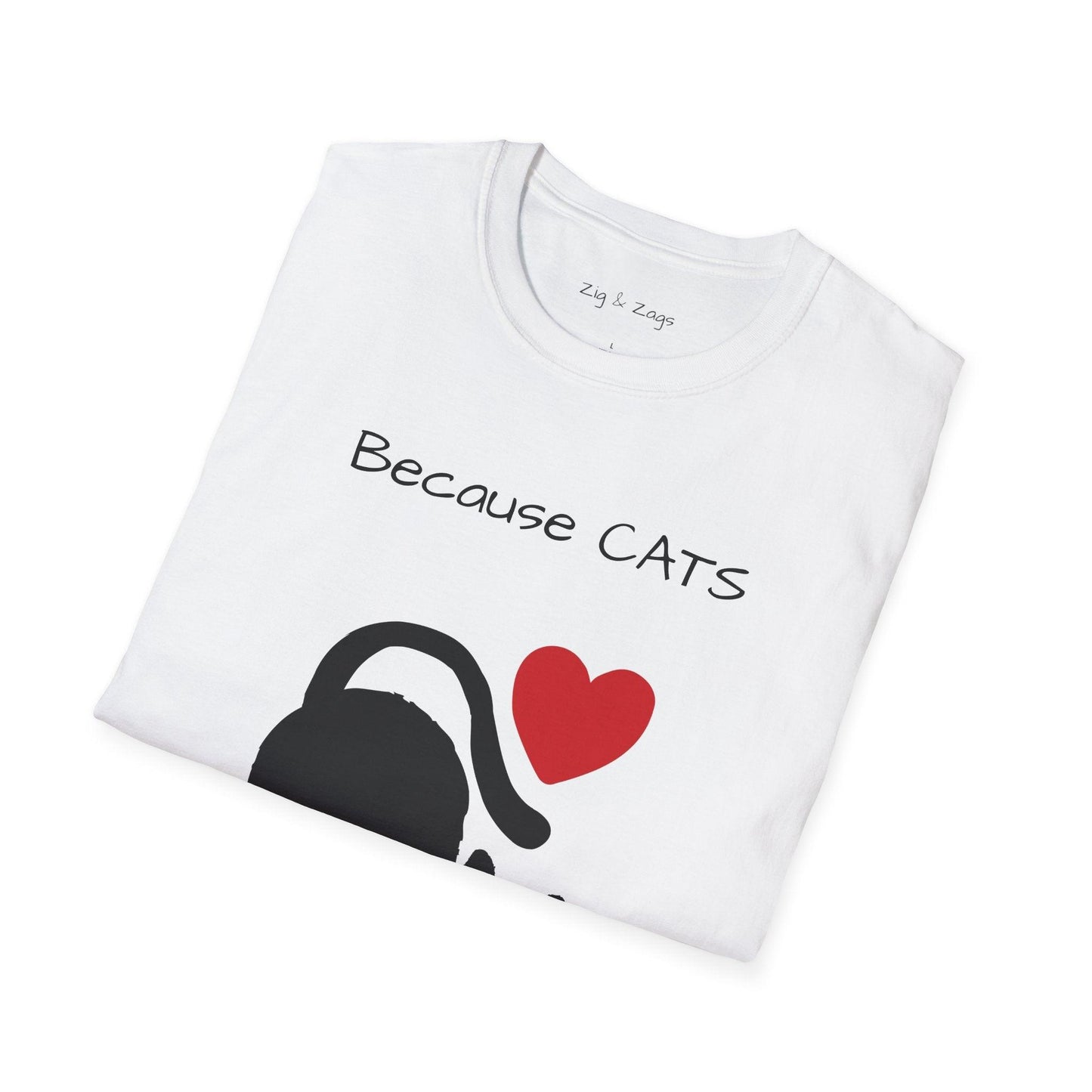 Cat Lover Cotton Unisex T-Shirt