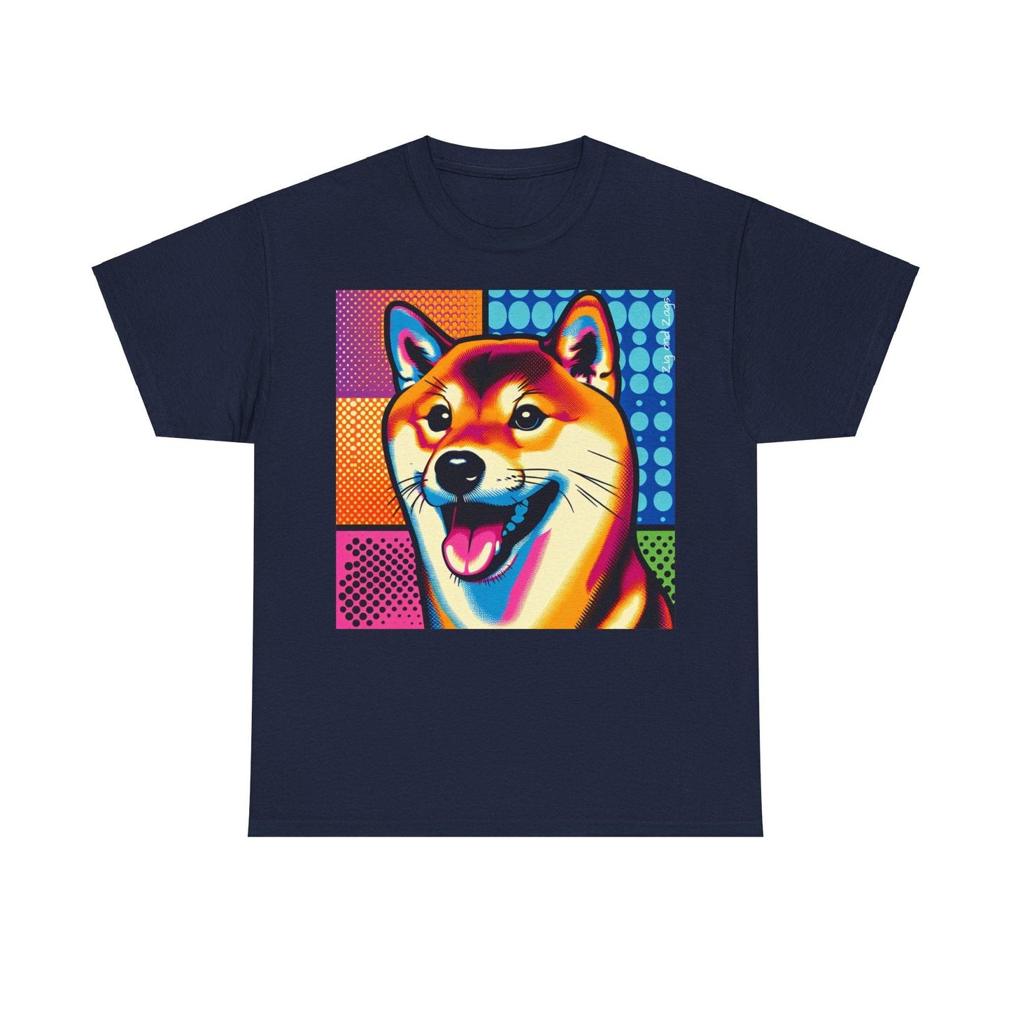 Shiba Dog Pop Art TShirt