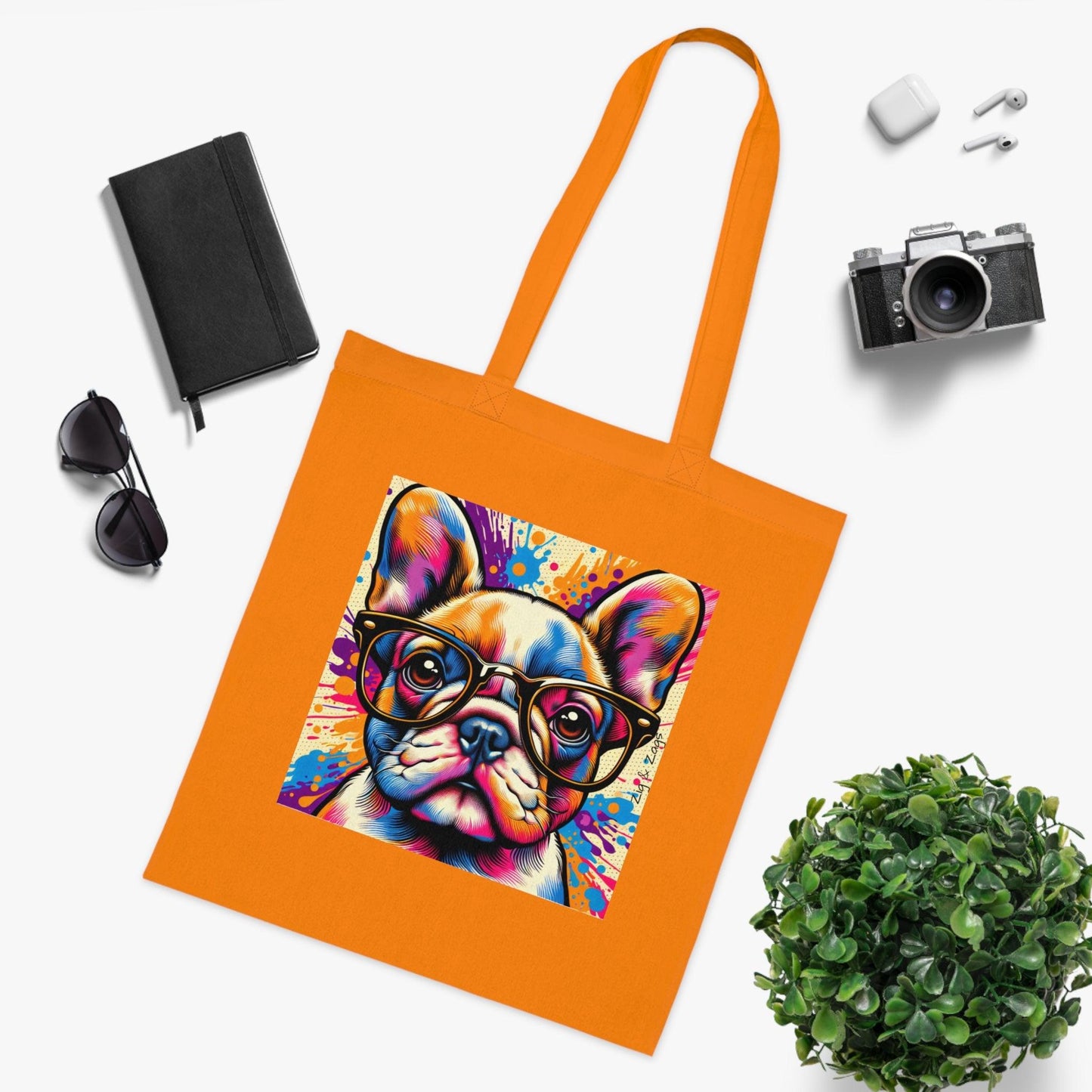 French Bulldog Cotton Tote Bag