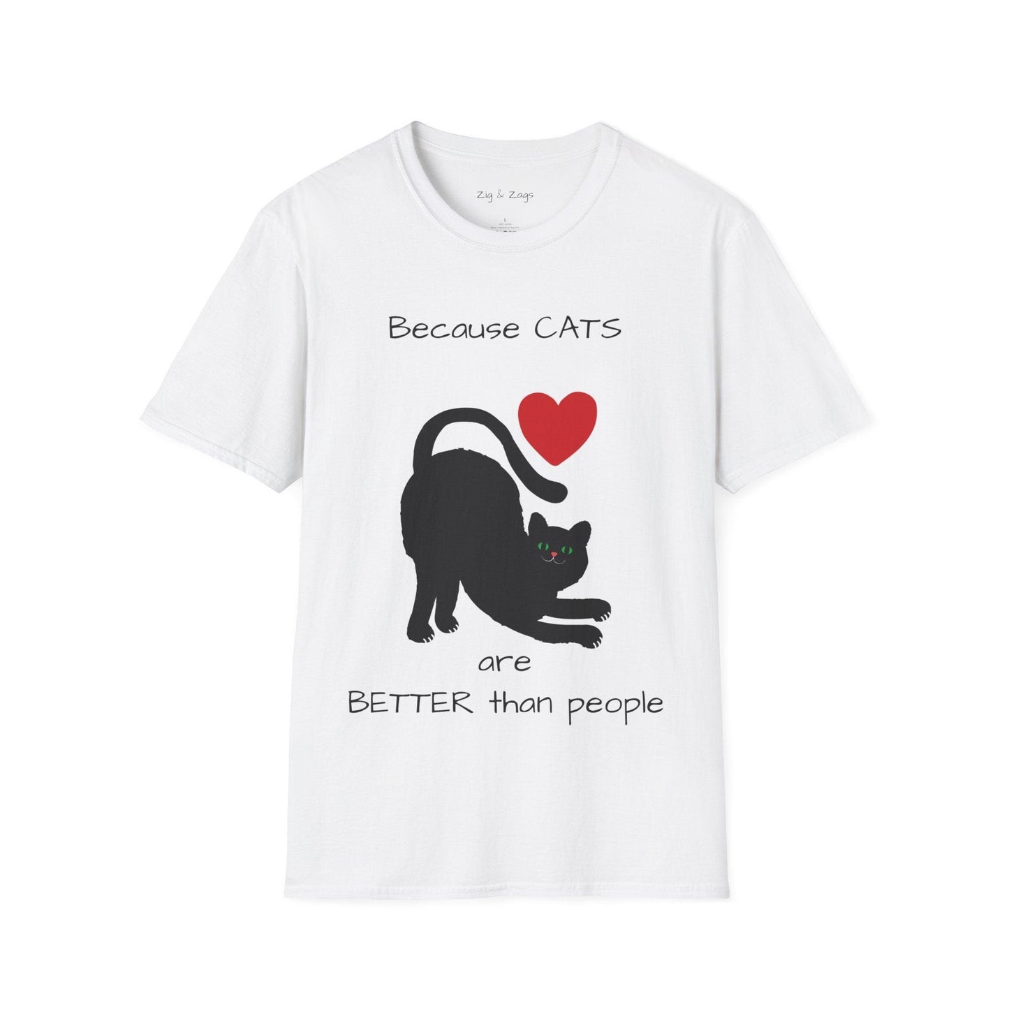 Cat Lover Cotton Unisex T-Shirt