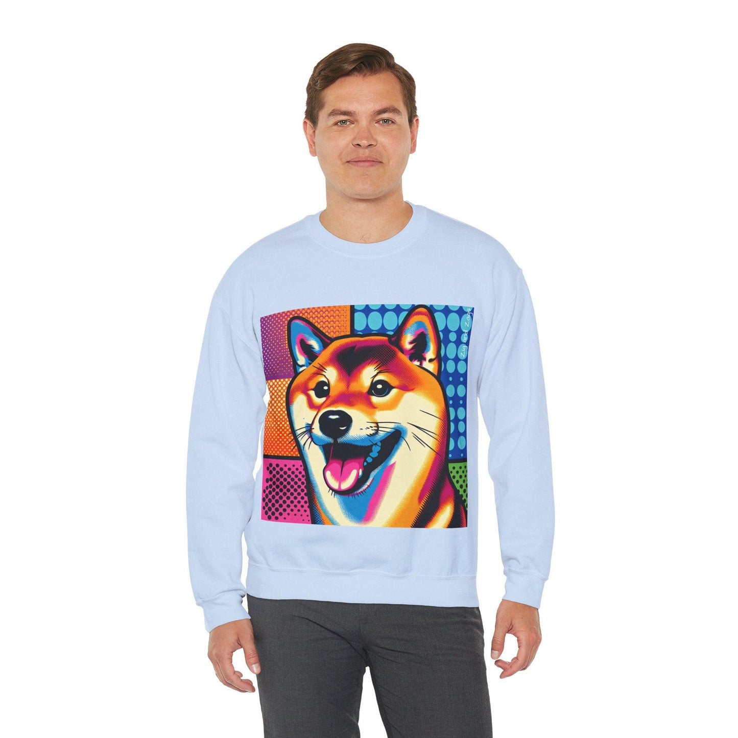 Shiba Dog Pop Art Unisex Sweatshirt