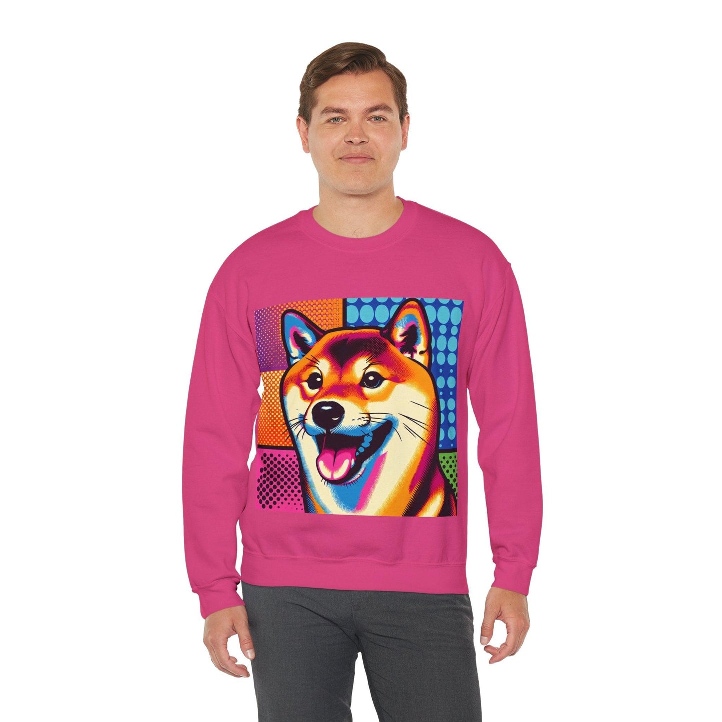 Shiba Dog Pop Art Unisex Sweatshirt