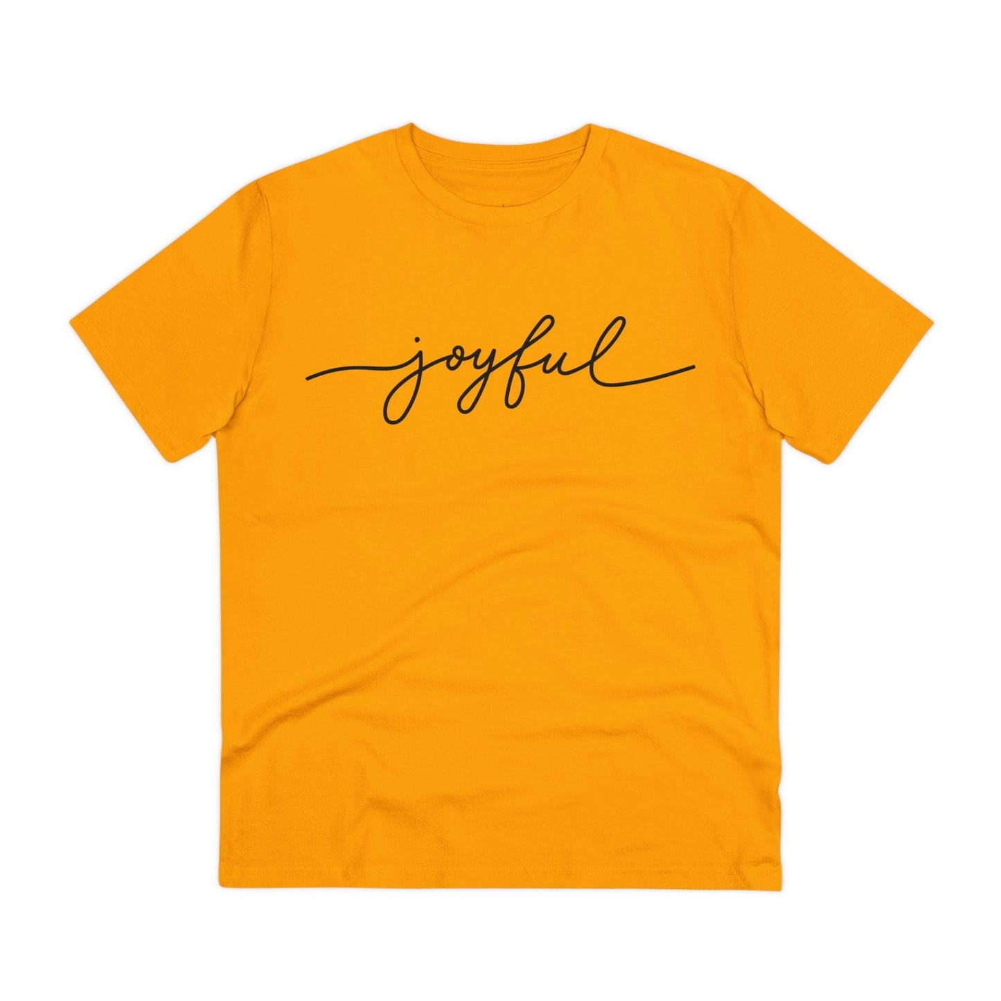 Joyful Unisex Organic Cotton T-shirt