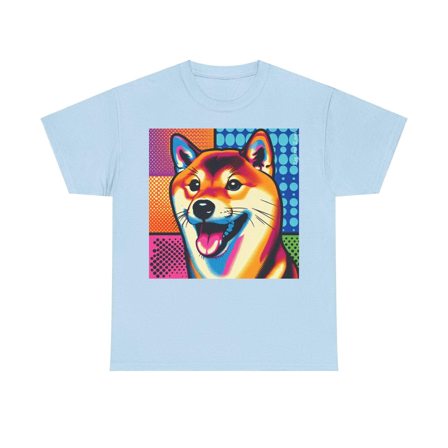 Shiba Dog Pop Art TShirt