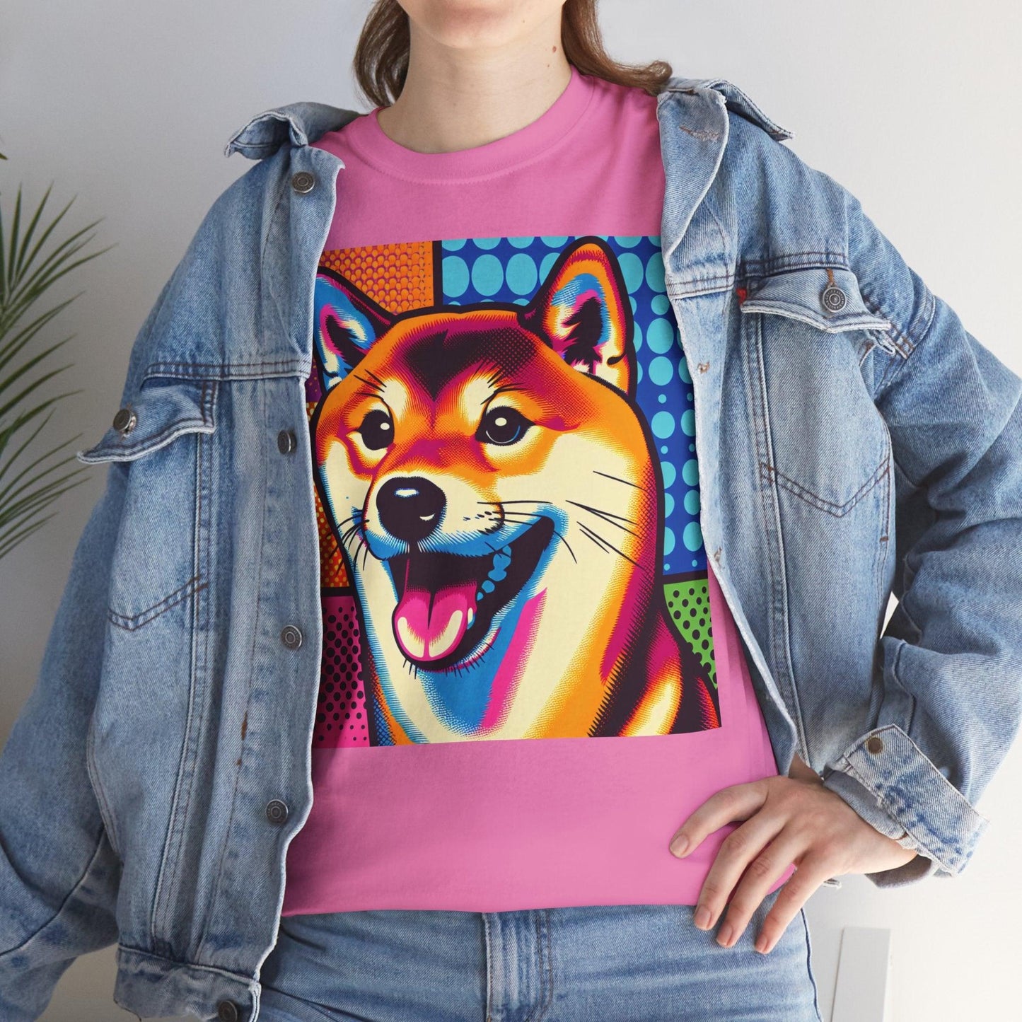 Shiba Dog Pop Art TShirt