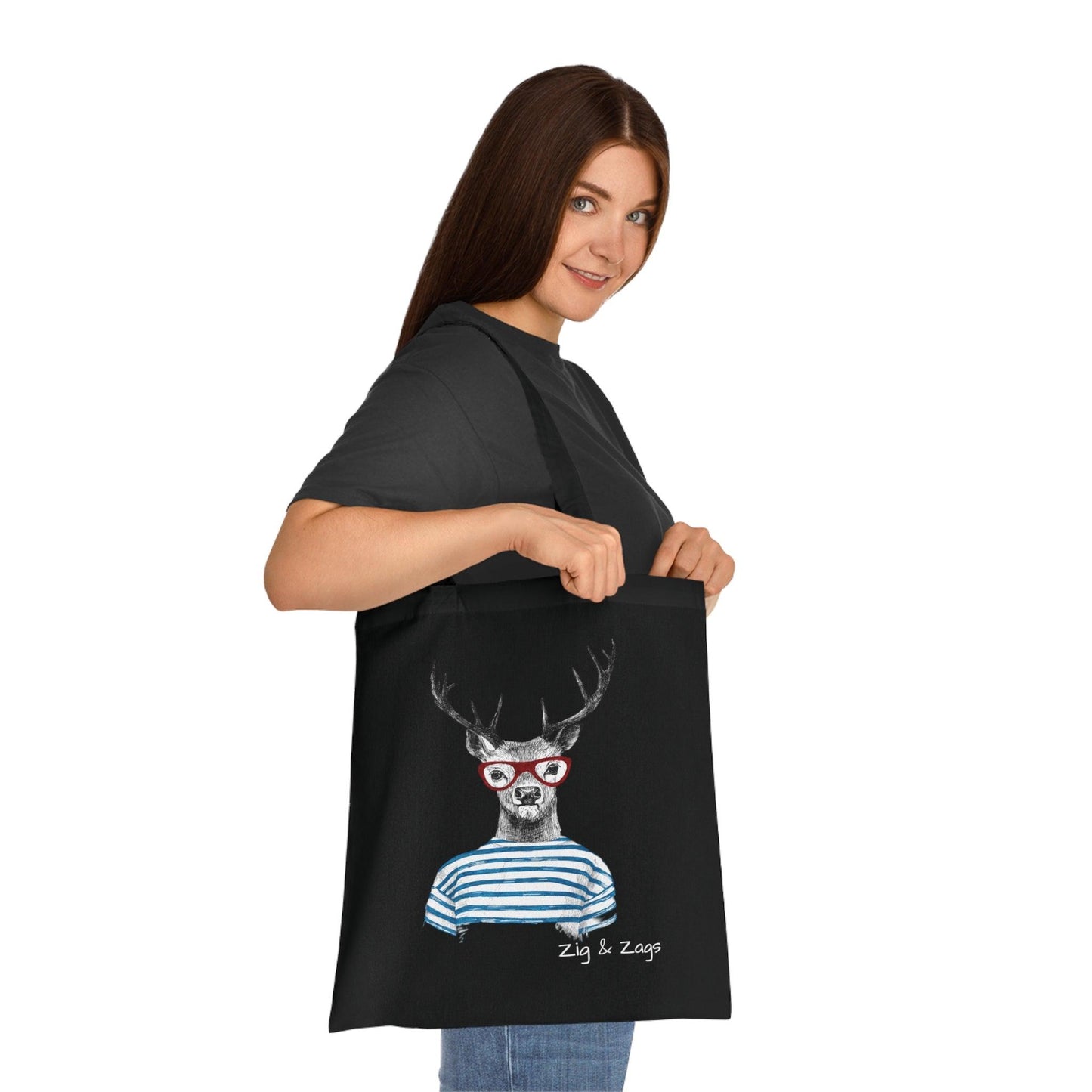 Wild & Free Cotton Tote Bag