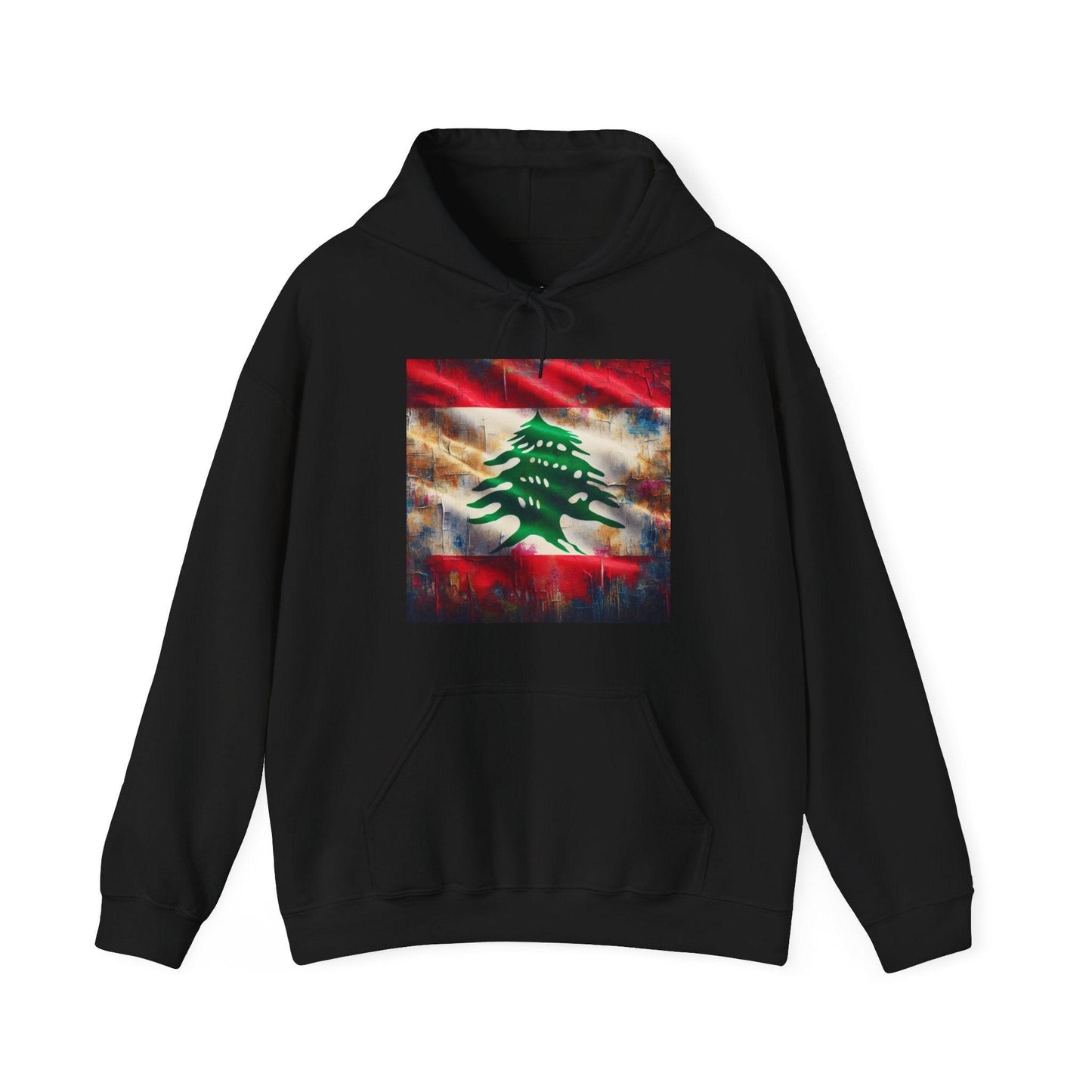 Lebanon Flag Hoodie - Lebanon Charity Donation