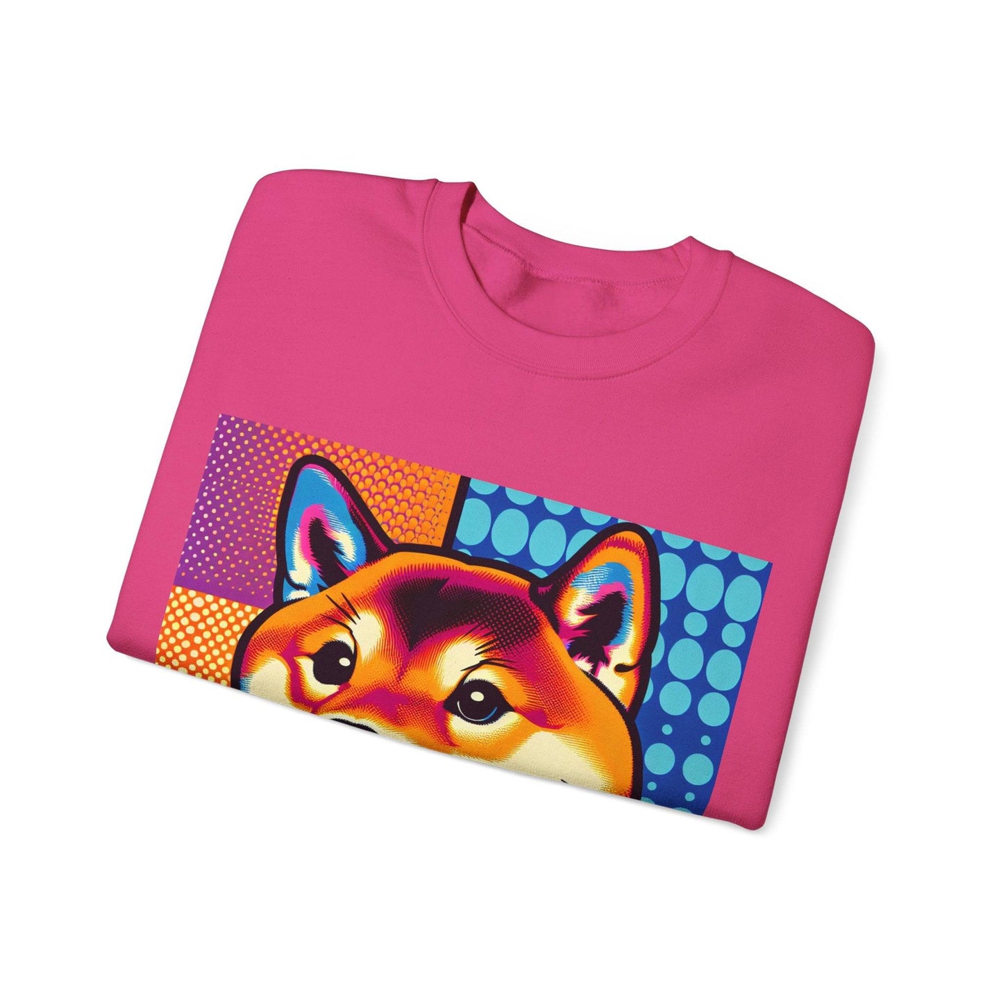 Shiba Dog Pop Art Unisex Sweatshirt