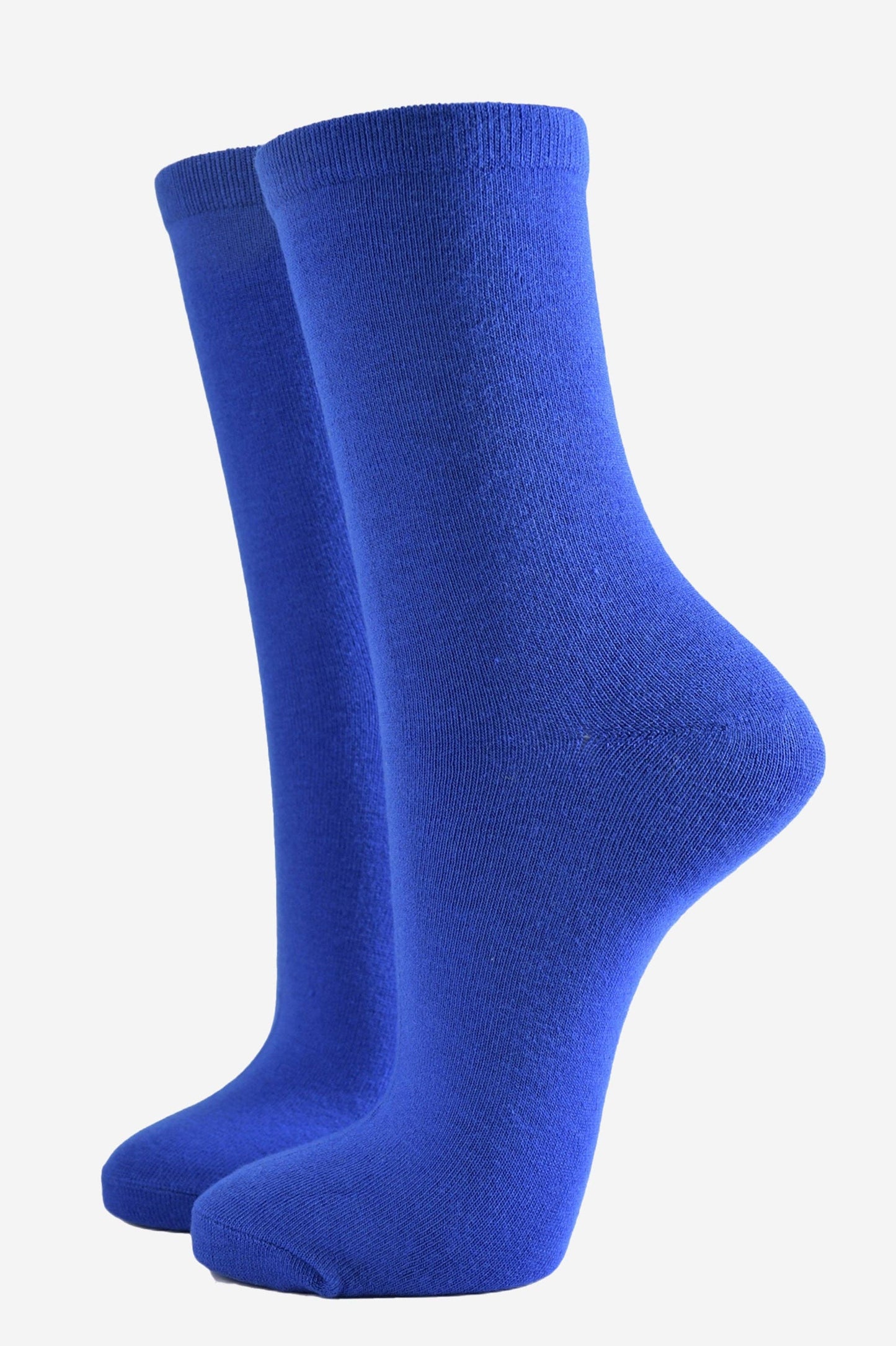 Women's Royal Blue Bamboo Socks