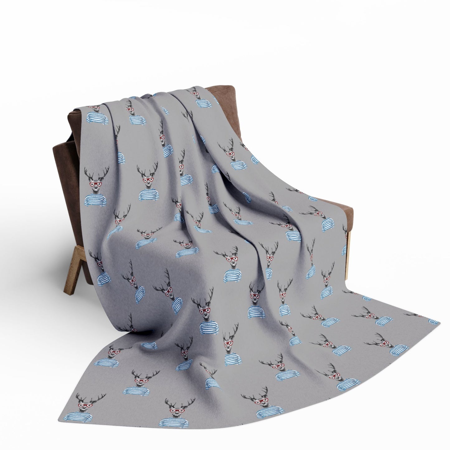 Wild & Free Stag Arctic Fleece Blanket
