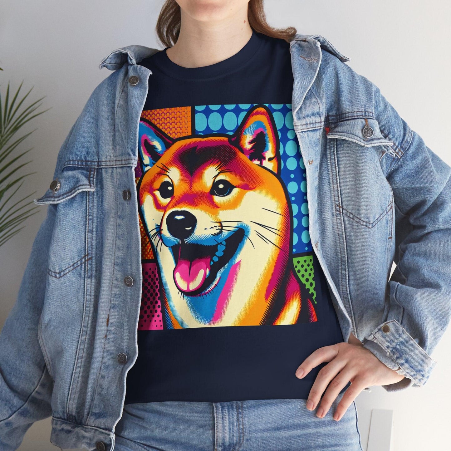 Shiba Dog Pop Art TShirt