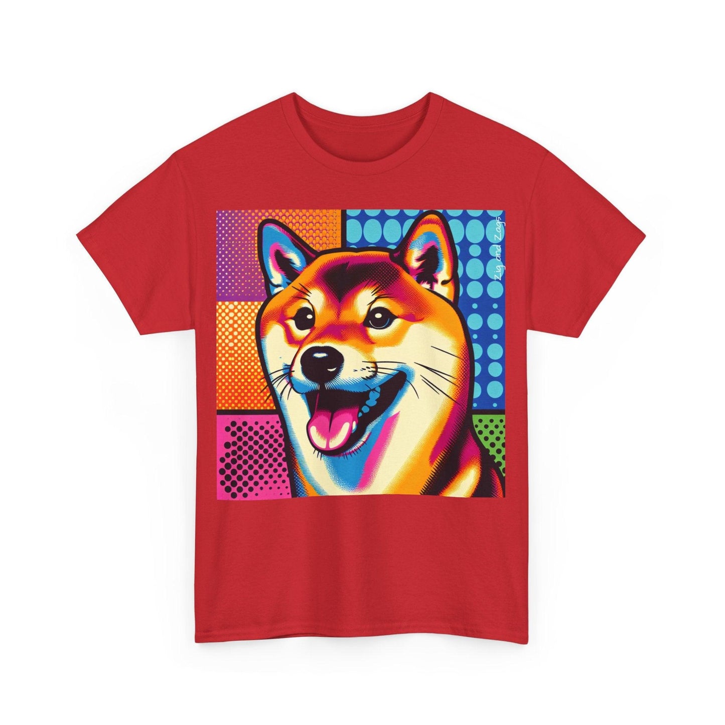 Shiba Dog Pop Art TShirt