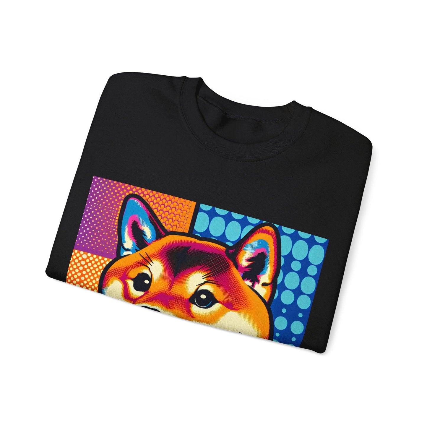 Shiba Dog Pop Art Unisex Sweatshirt