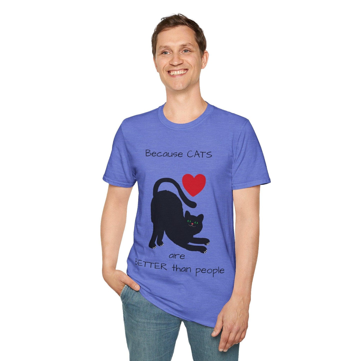 Cat Lover Cotton Unisex T-Shirt