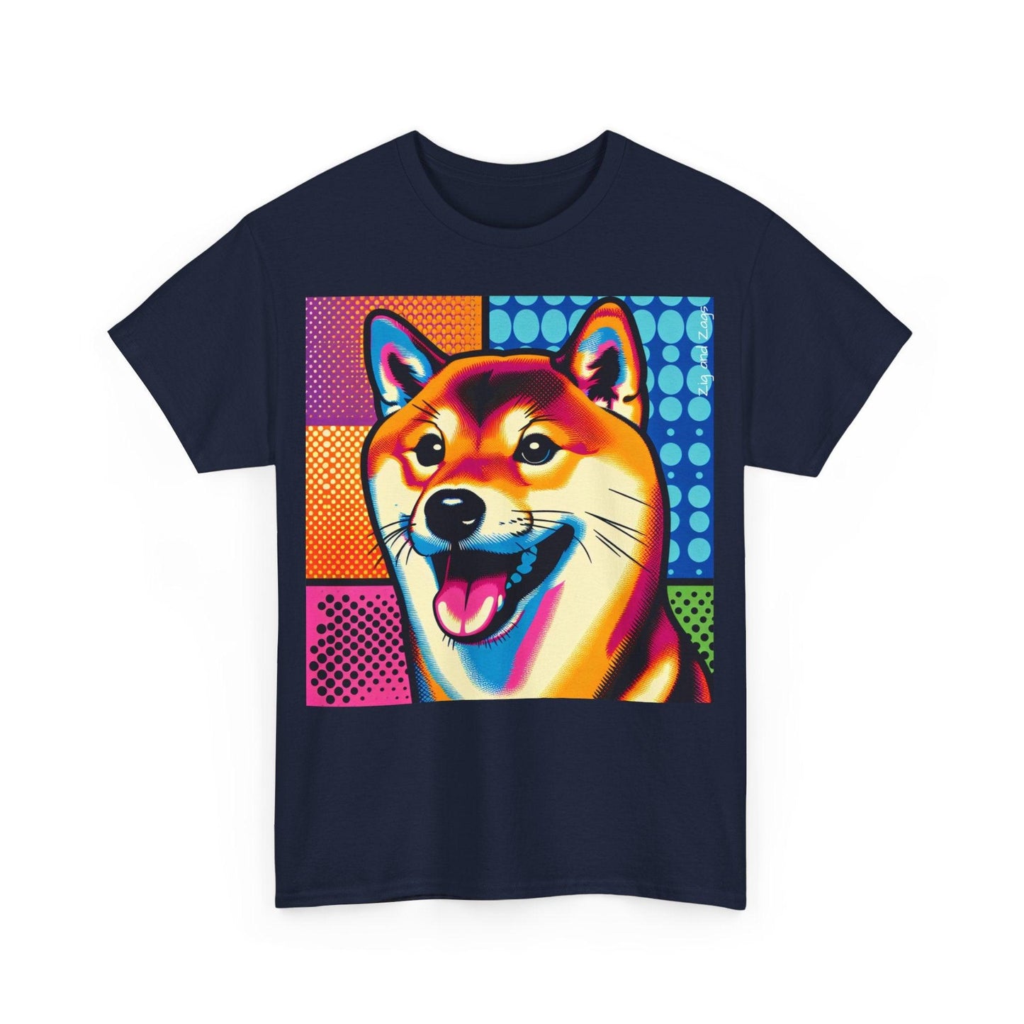 Shiba Dog Pop Art TShirt