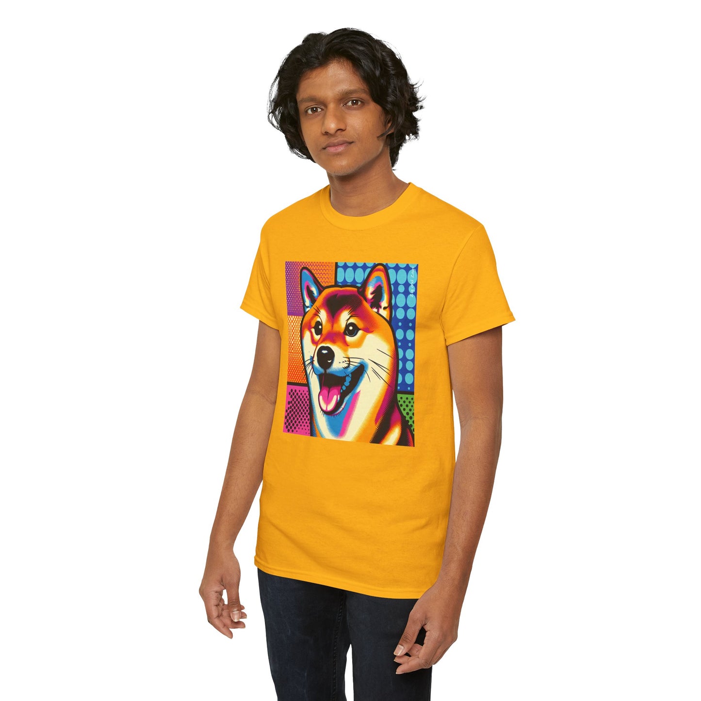 Pop Art Shiba Inu T‑Shirt | Fun Graphic Tee for Dog Lovers