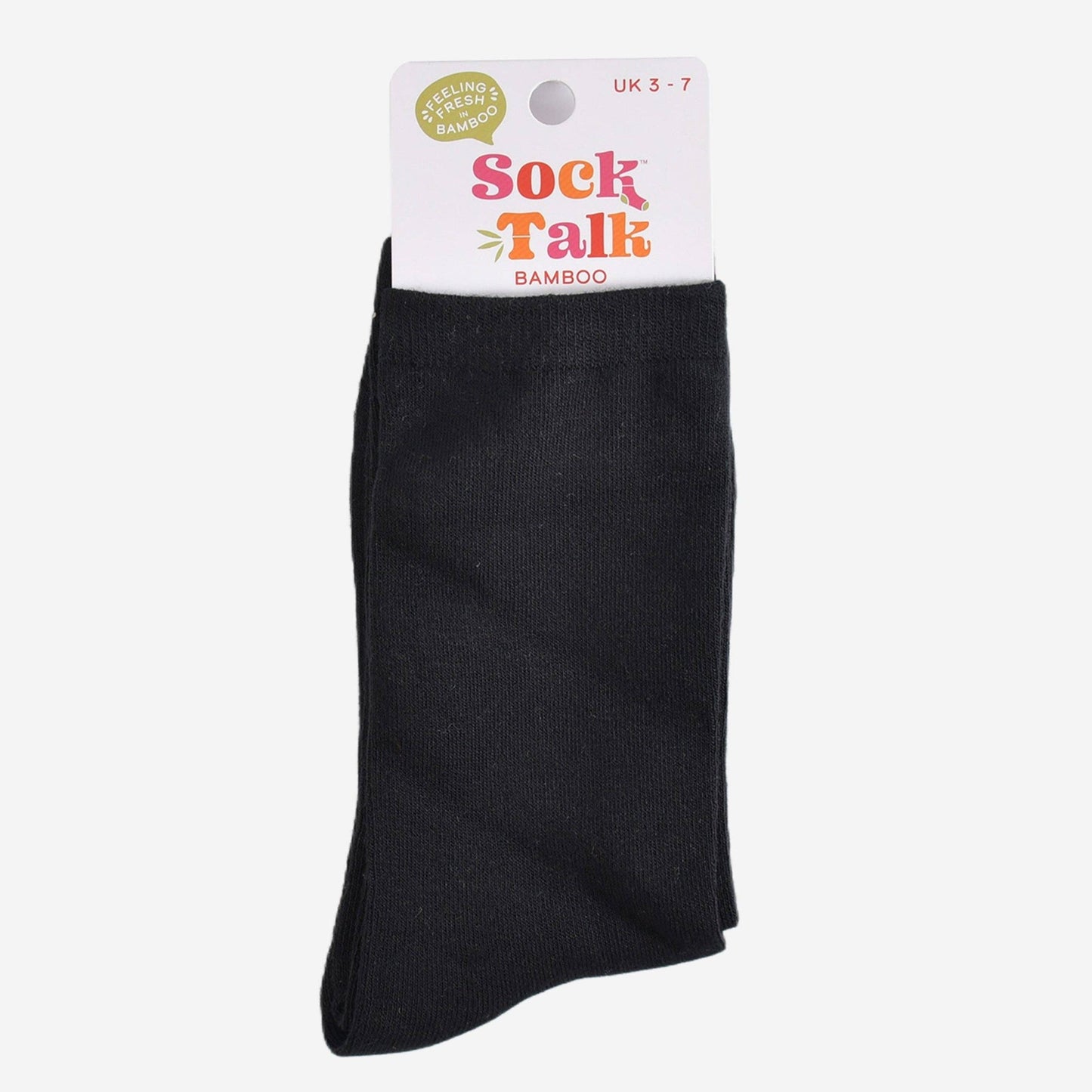 Women's Black Bamboo Socks