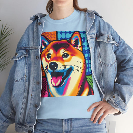 Shiba Dog Pop Art TShirt