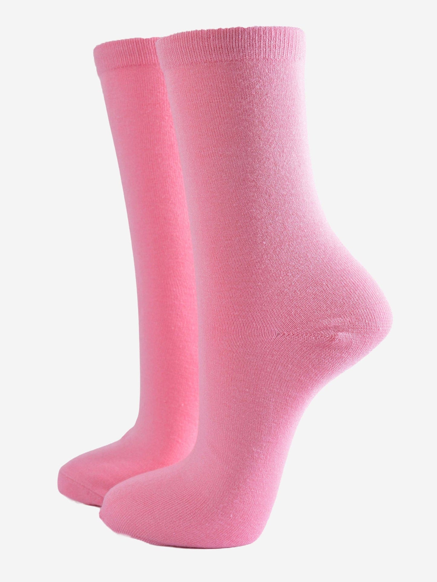 Women's Bamboo Socks - Pink: UK 3-7 | EU 36-40 | US 5-9