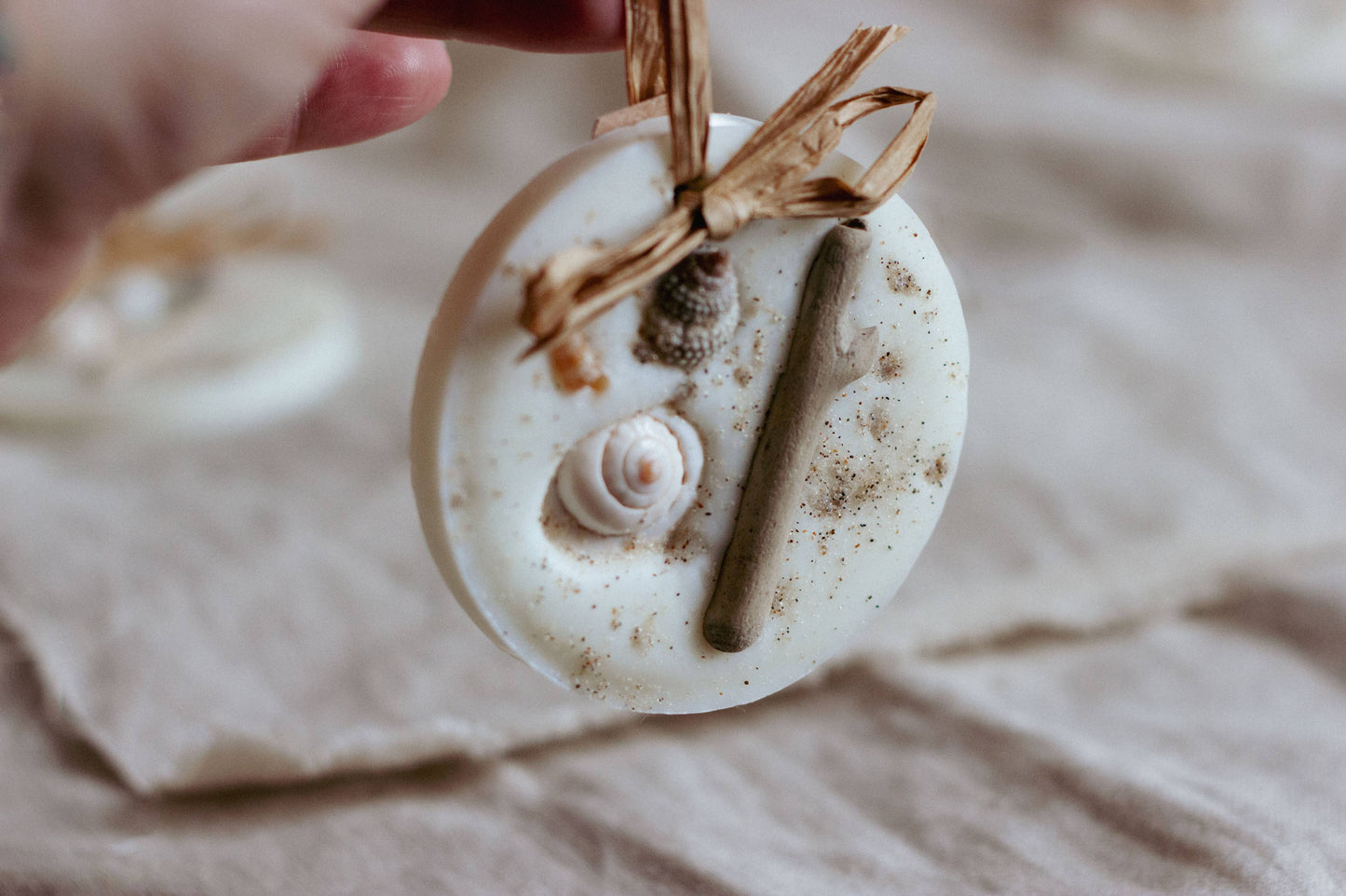 Sea Salt & Driftwood Wax Melt Decoration