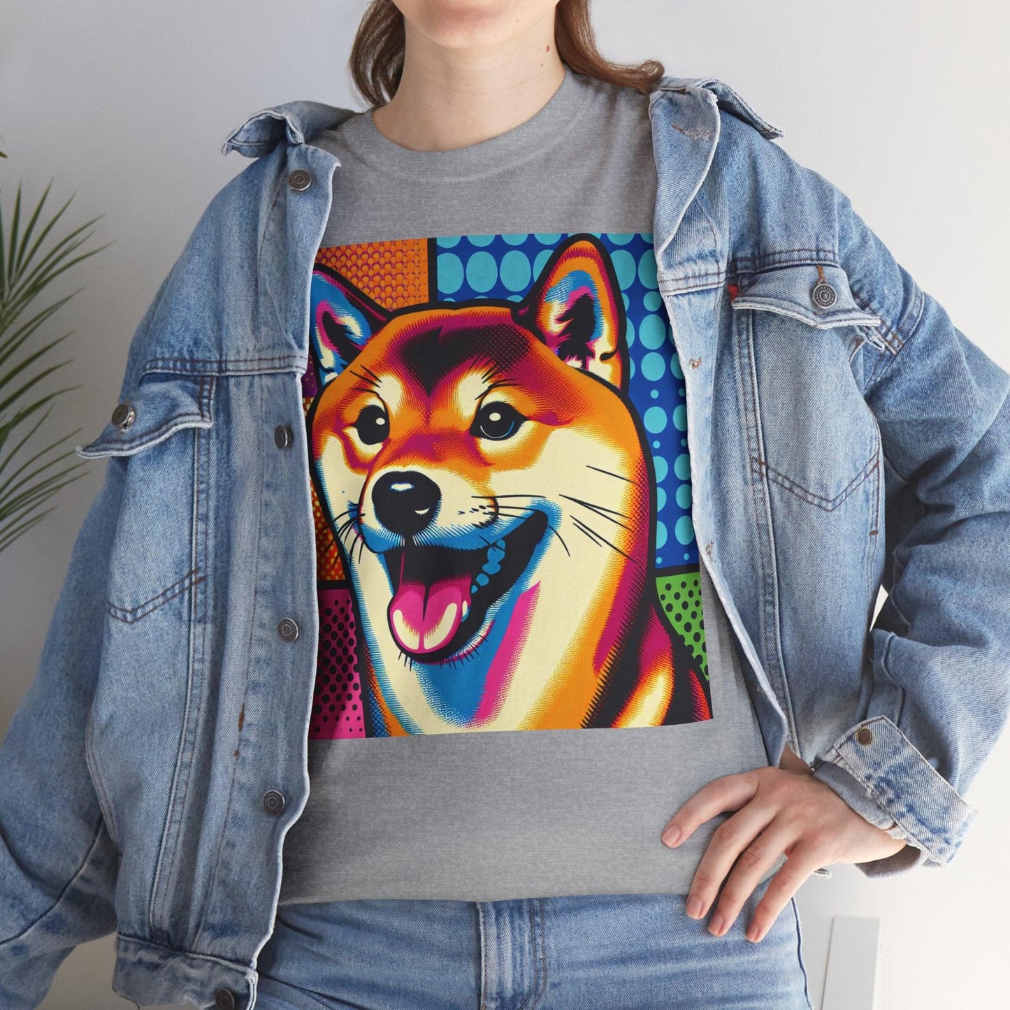 Shiba Dog Pop Art TShirt