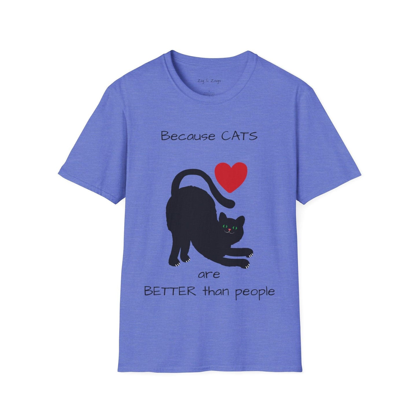 Cat Lover Cotton Unisex T-Shirt