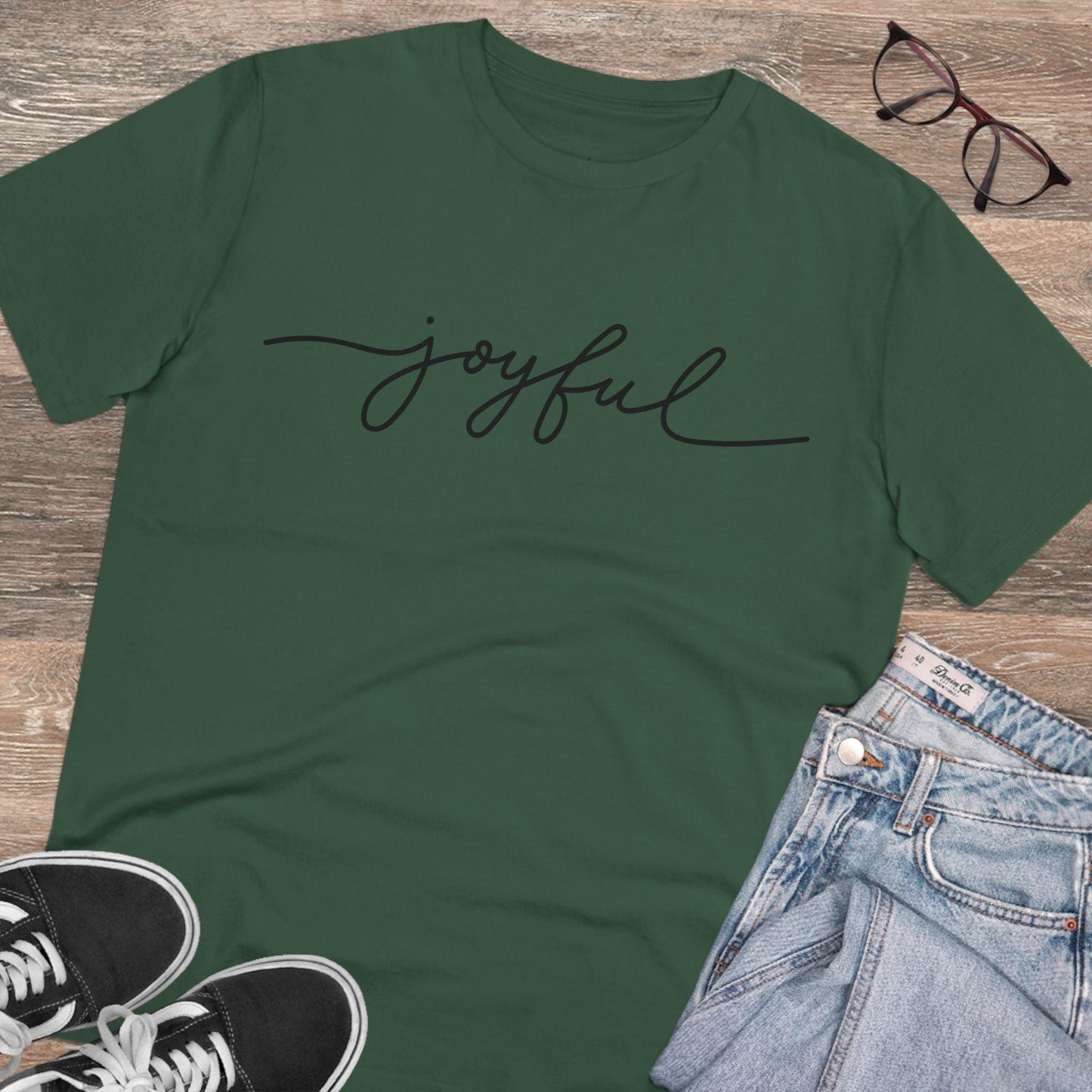 Joyful Unisex Organic Cotton T-shirt