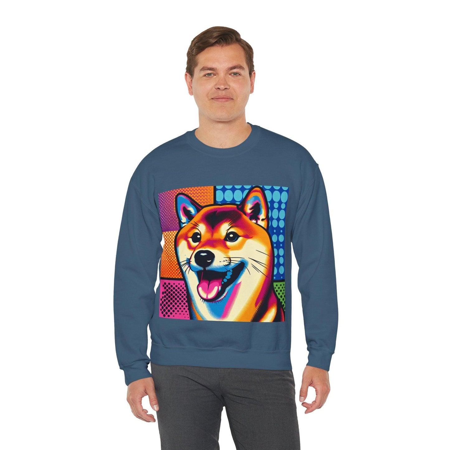 Shiba Dog Pop Art Unisex Sweatshirt