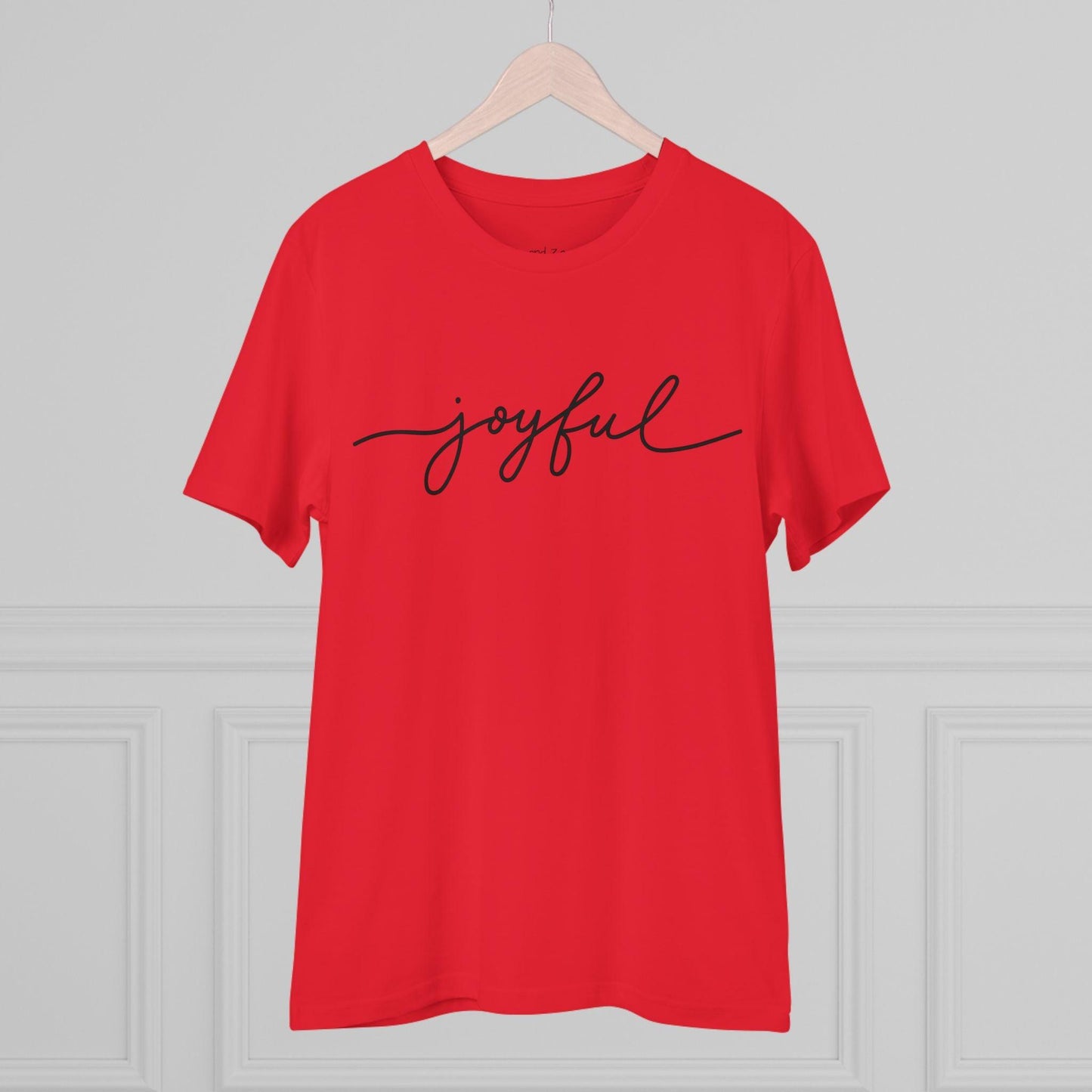 Joyful Unisex Organic Cotton T-shirt