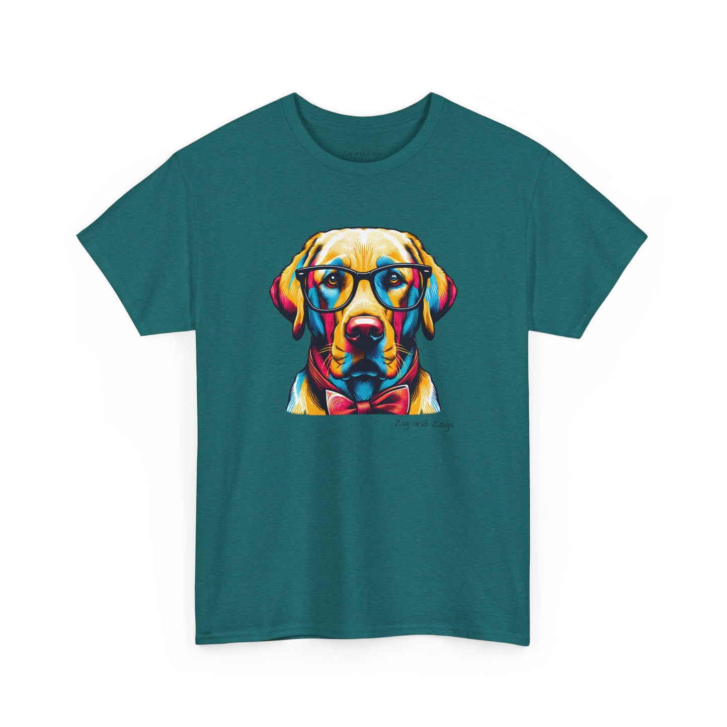 Labrador Pop Art T‑Shirt – Fun Graphic Tee for Dog Lovers