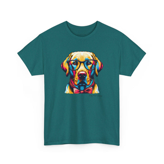 Labrador Pop Art T‑Shirt – Fun Graphic Tee for Dog Lovers