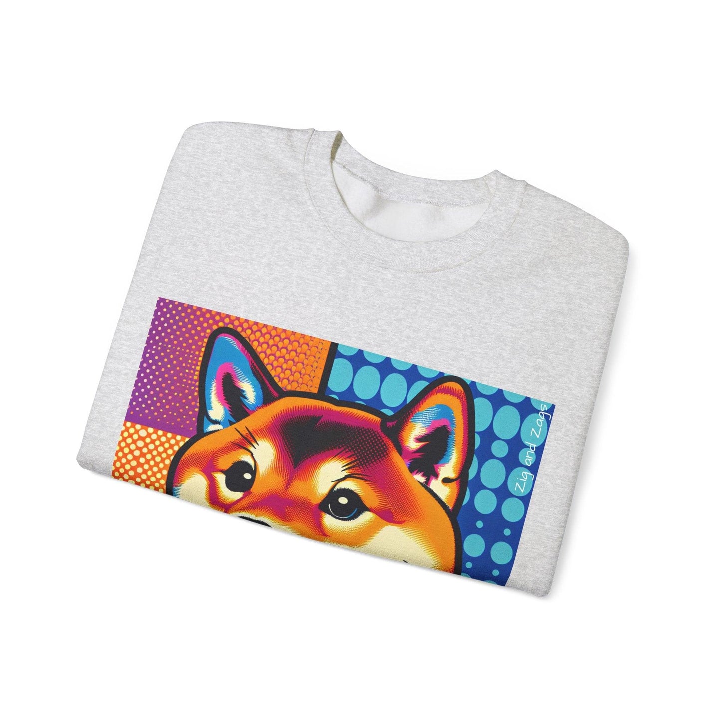 Shiba Dog Pop Art Unisex Sweatshirt