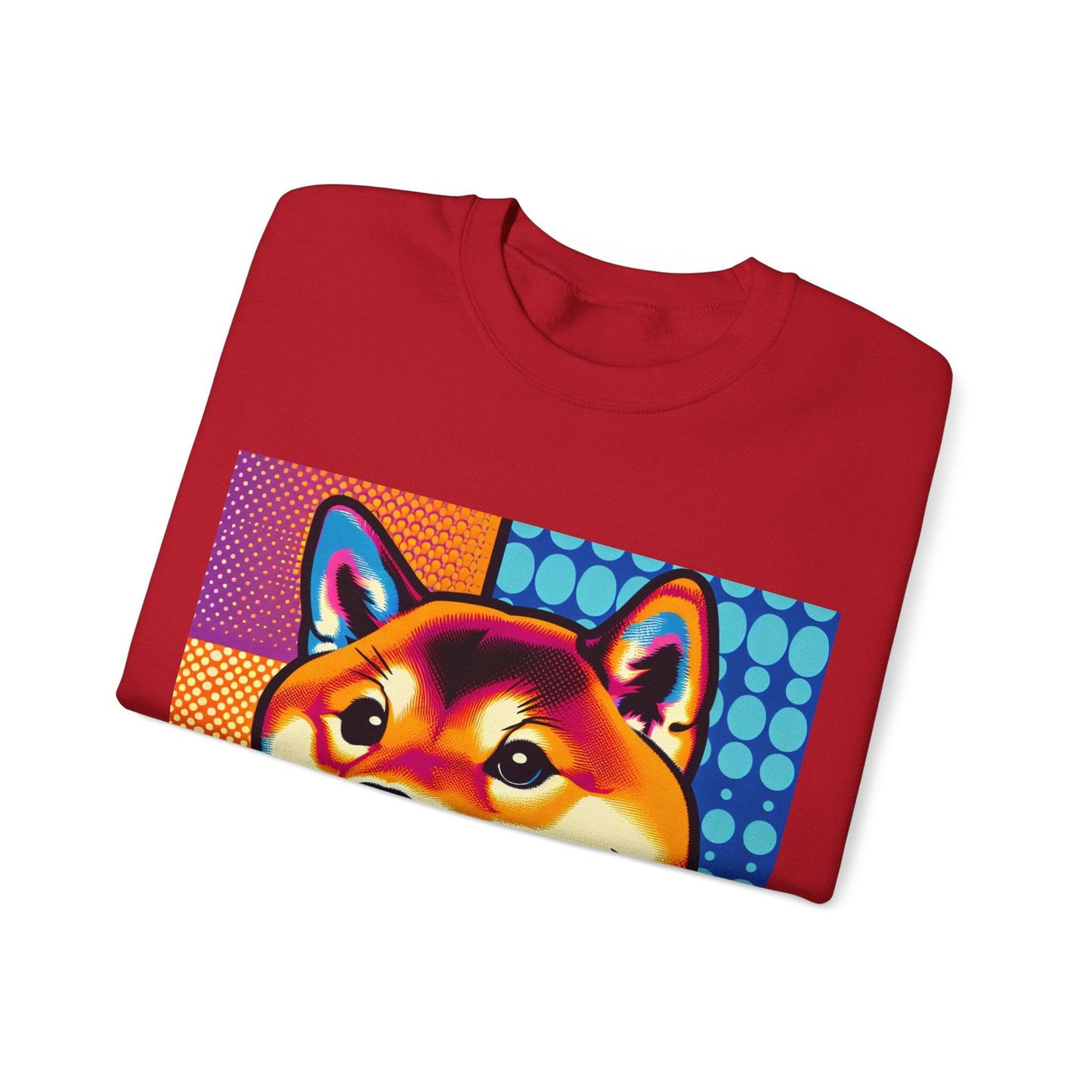 Shiba Dog Pop Art Unisex Sweatshirt