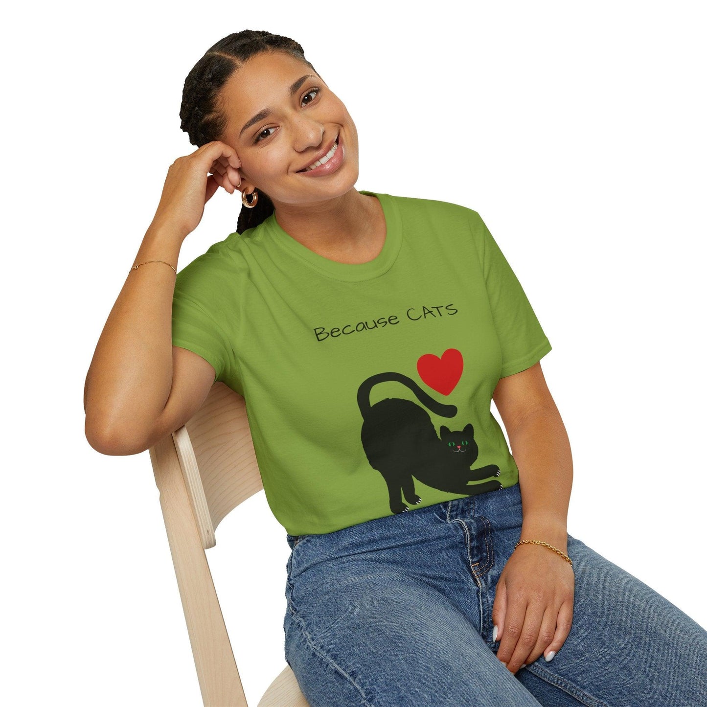 Cat Lover Cotton Unisex T-Shirt