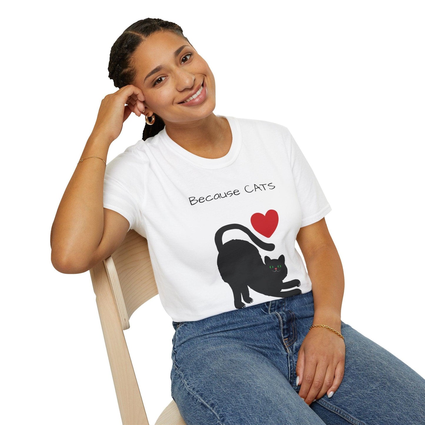 Cat Lover Cotton Unisex T-Shirt