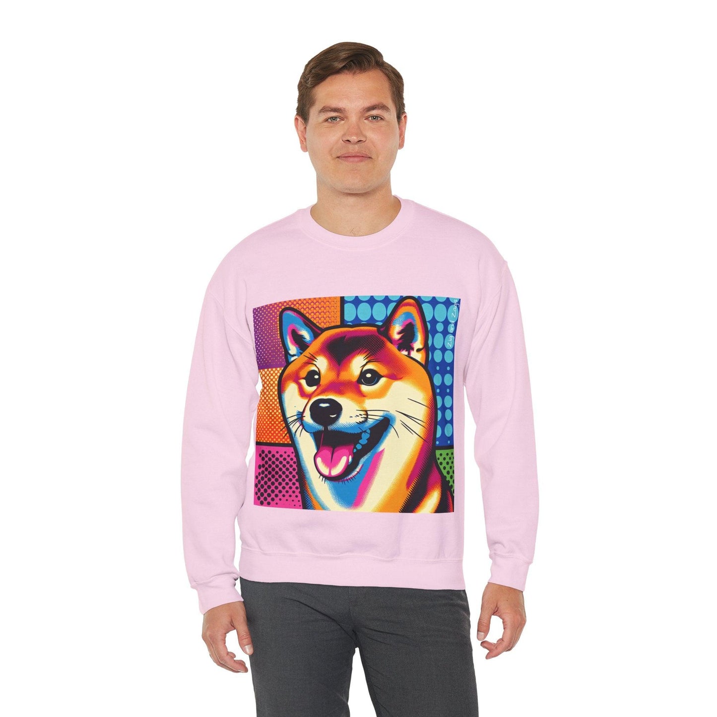 Shiba Dog Pop Art Unisex Sweatshirt