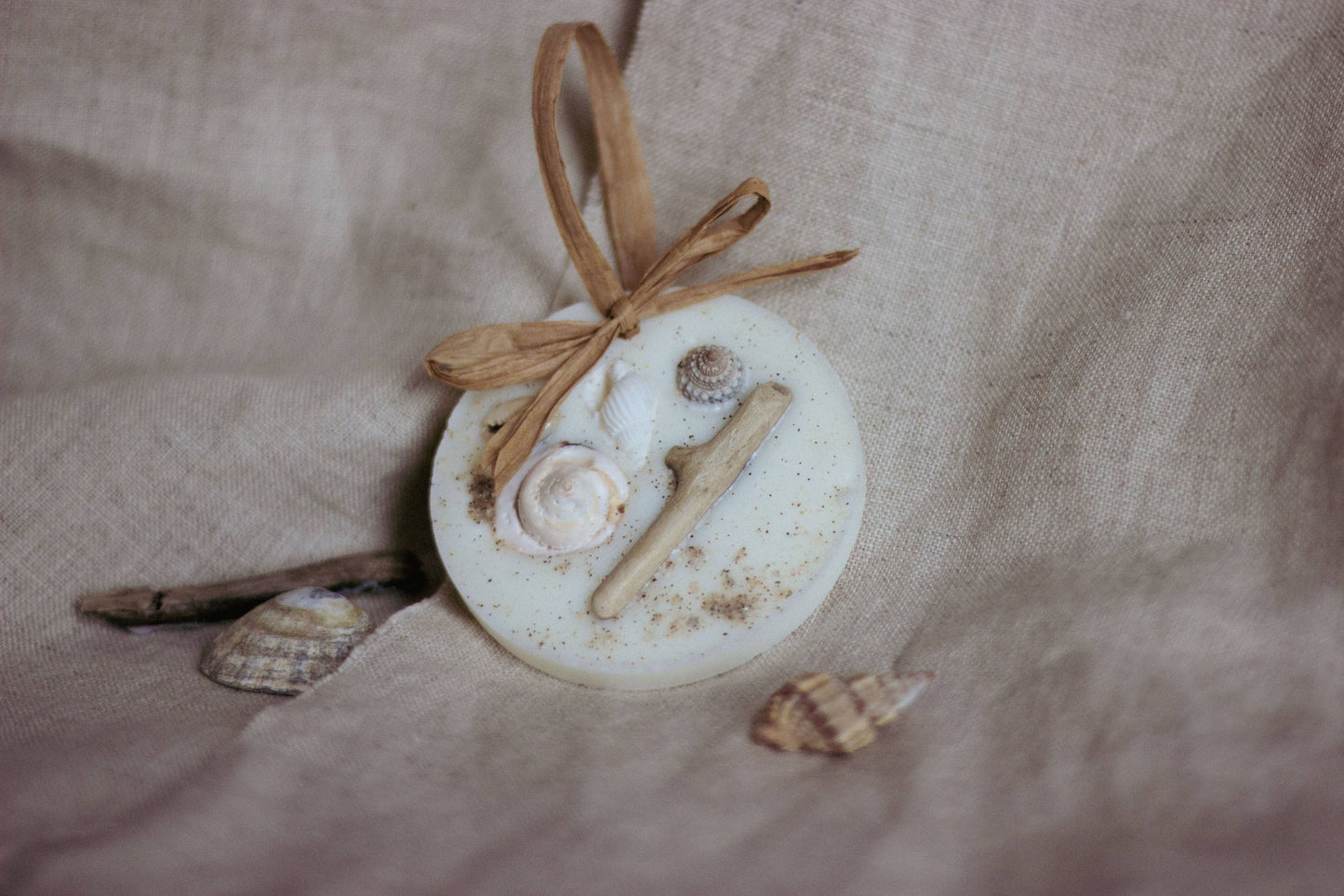 Sea Salt & Driftwood Wax Melt Decoration