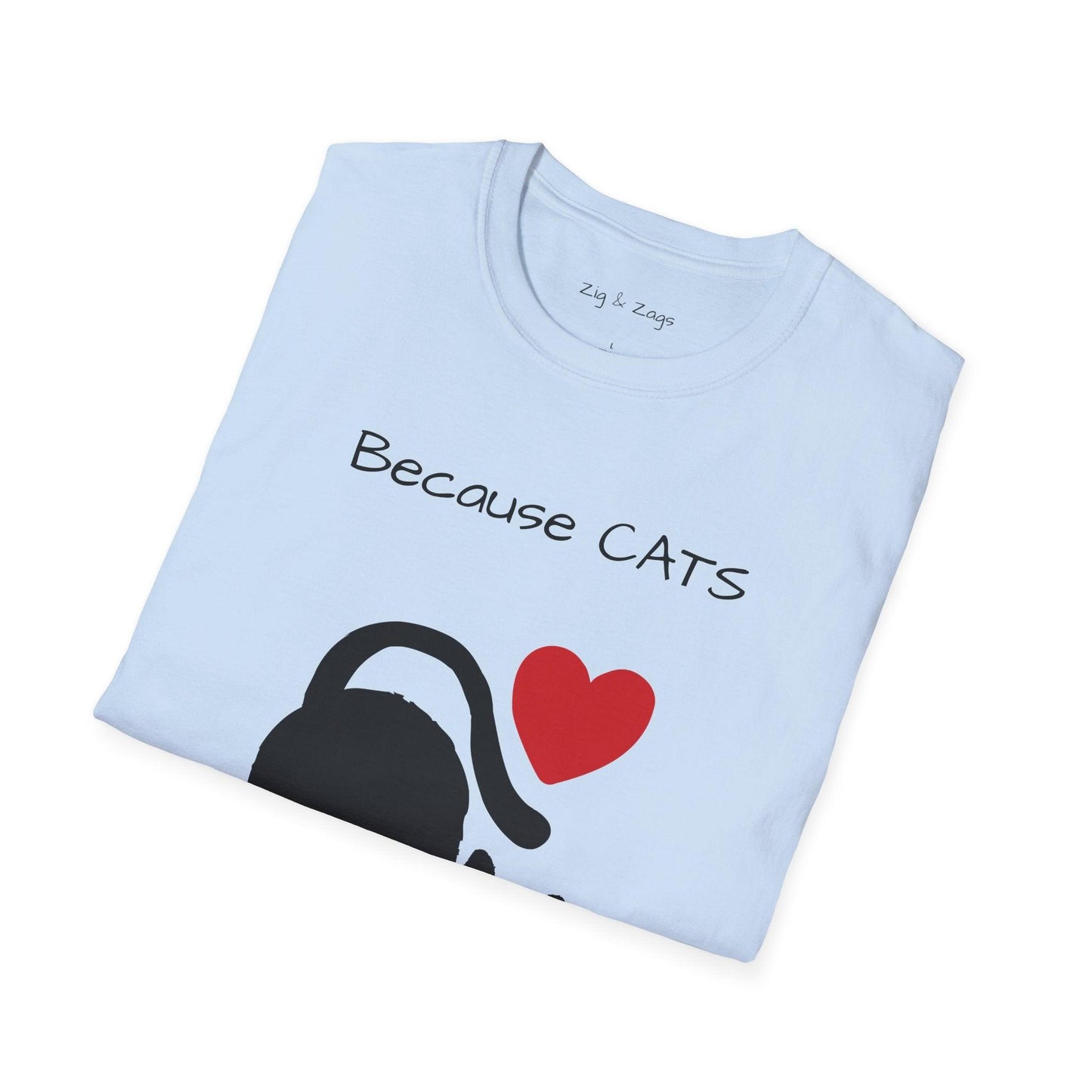 Cat Lover Cotton Unisex T-Shirt