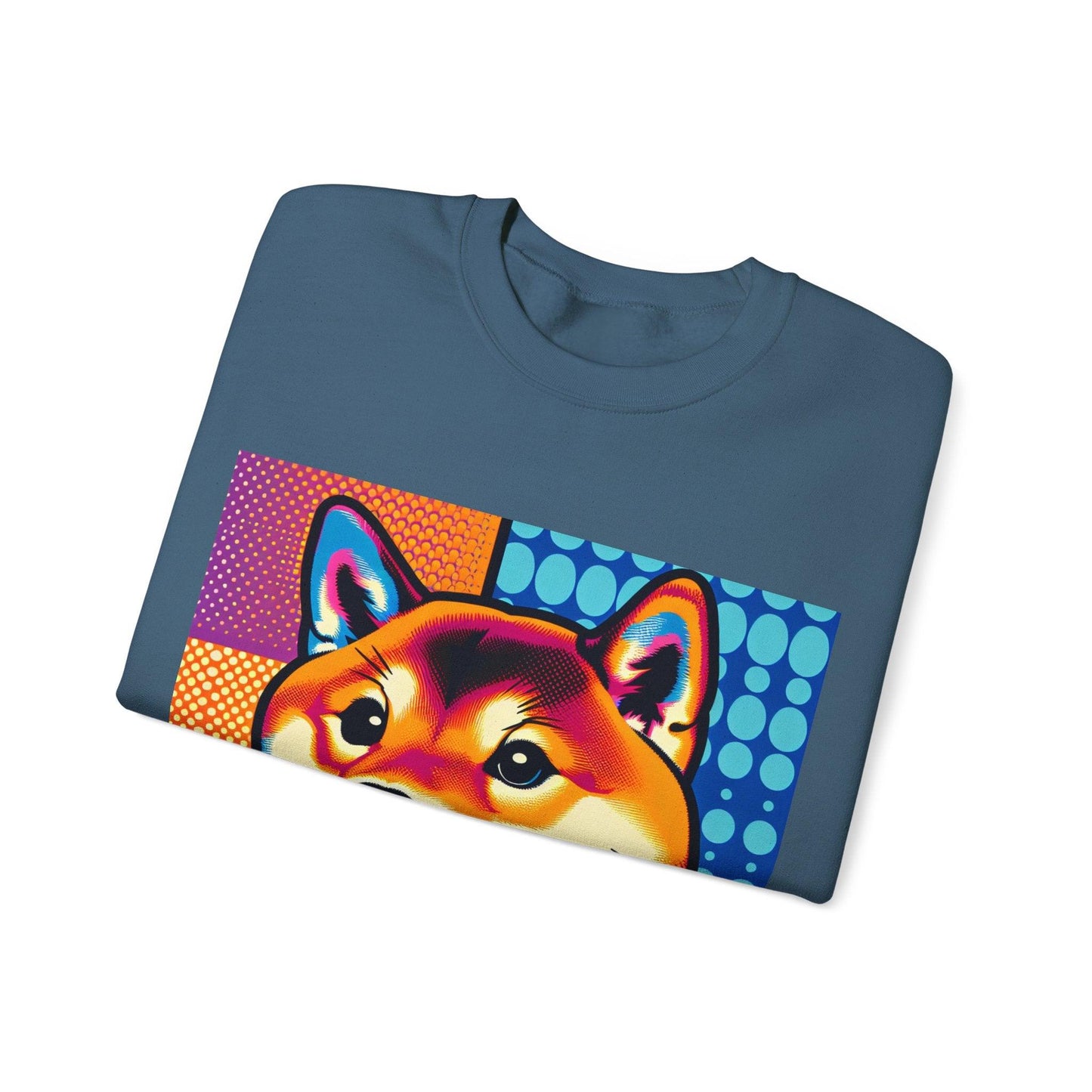 Shiba Dog Pop Art Unisex Sweatshirt