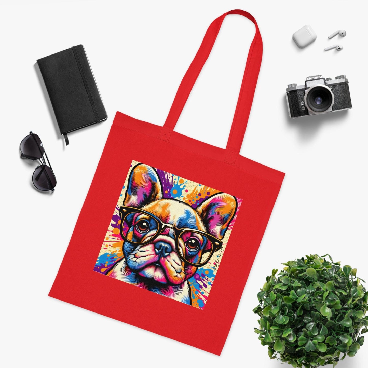 French Bulldog Cotton Tote Bag