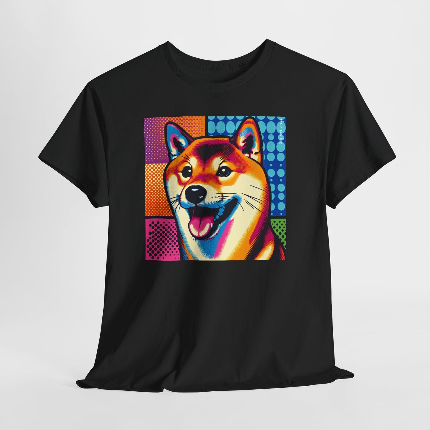 Pop Art Shiba Inu T‑Shirt | Fun Graphic Tee for Dog Lovers